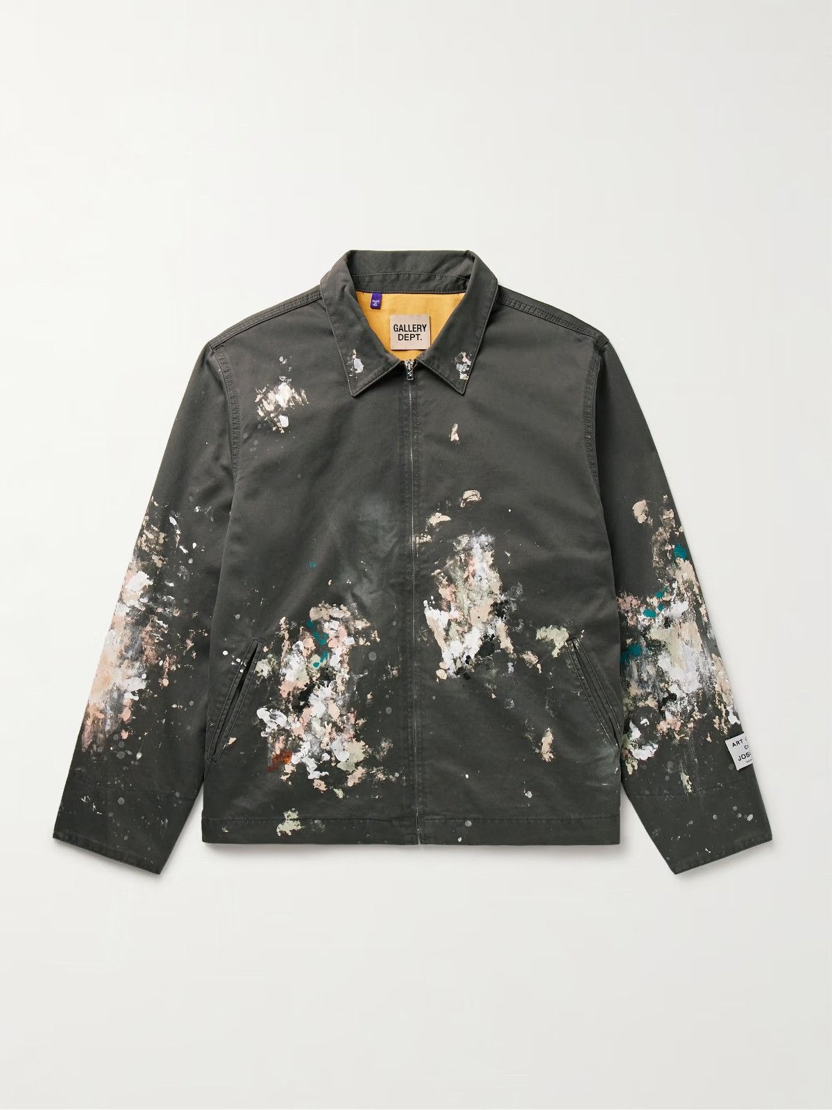 Gallery Dept. o1mle0326 Montecito Jacket Heavy Paint in Dirty Black Size US XXL / EU 58 / 5 - 1 Preview