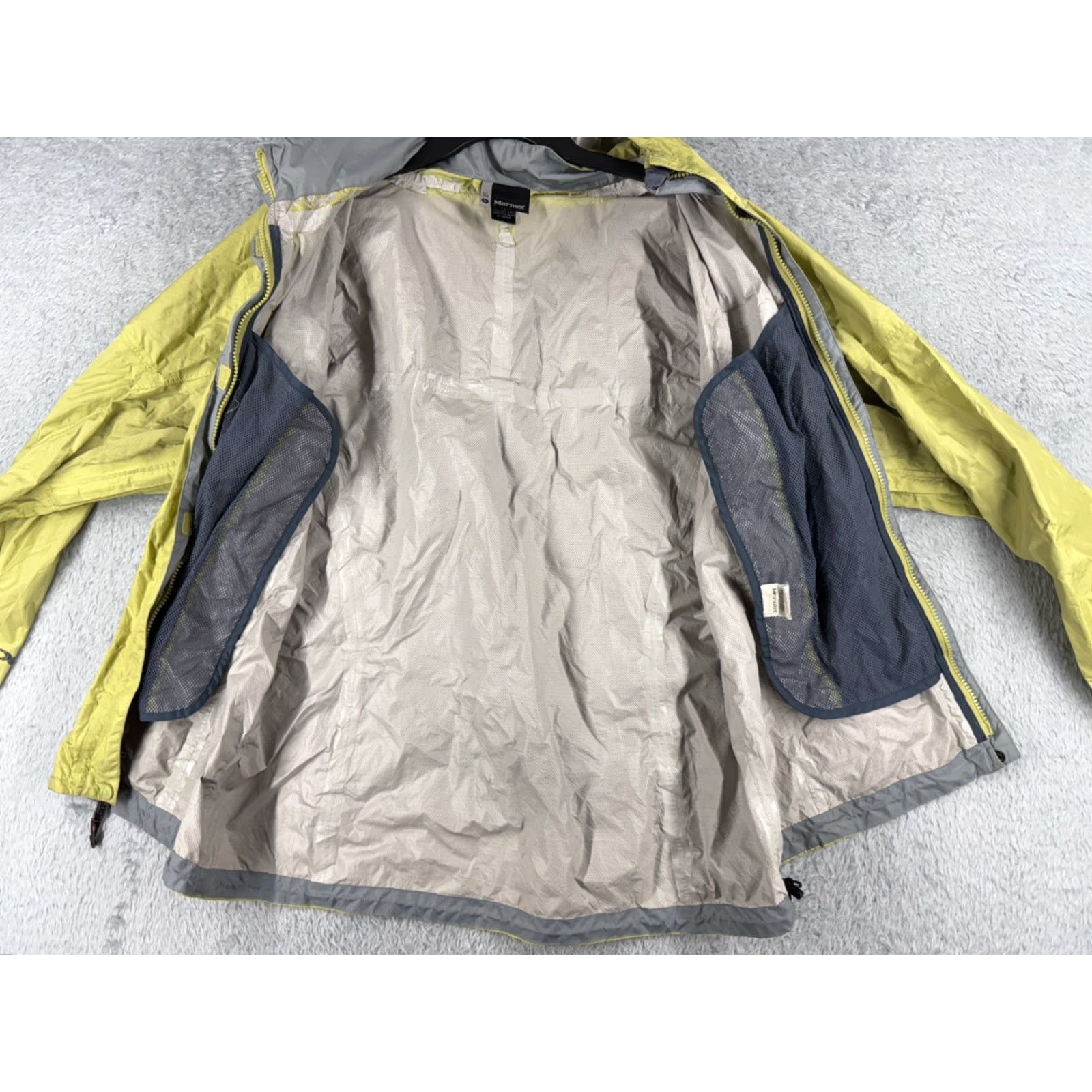 Marmot Marmot Green Windbreaker Jacket Women XL Hooded Full Zip Lightweight Pockets Regular Outdoor Size XL / US 12-14 / IT 48-50 - 6 Thumbnail