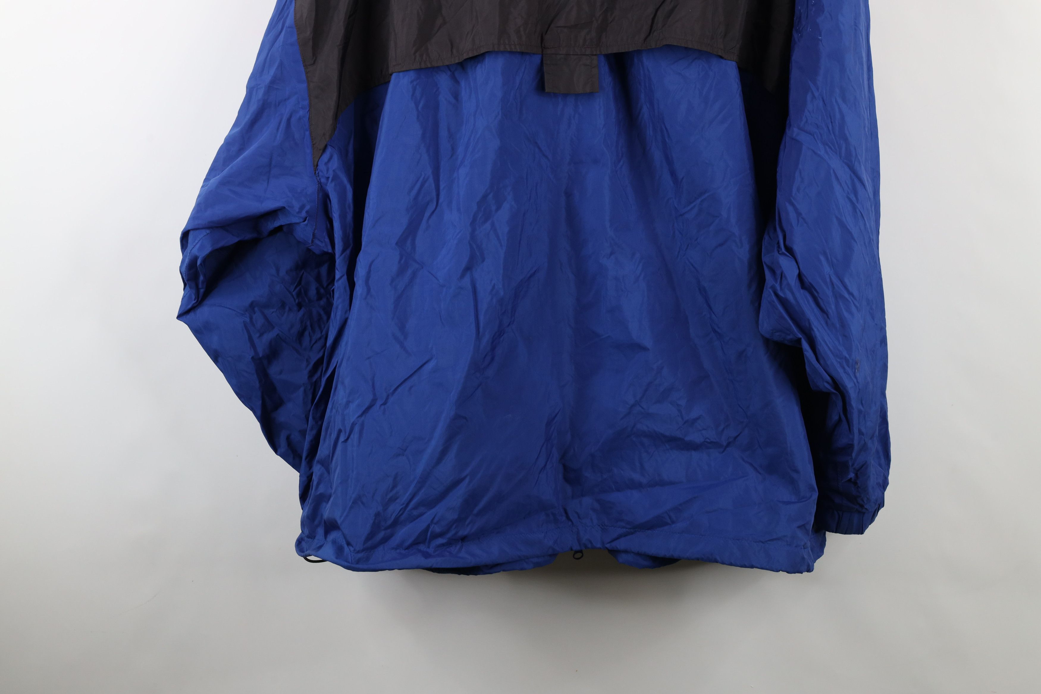 Cabelas × Vintage Vintage Cabelas Packable Hooded Rain Jacket Windbreaker Blue Size US XXL / EU 58 / 5 - 13 Thumbnail