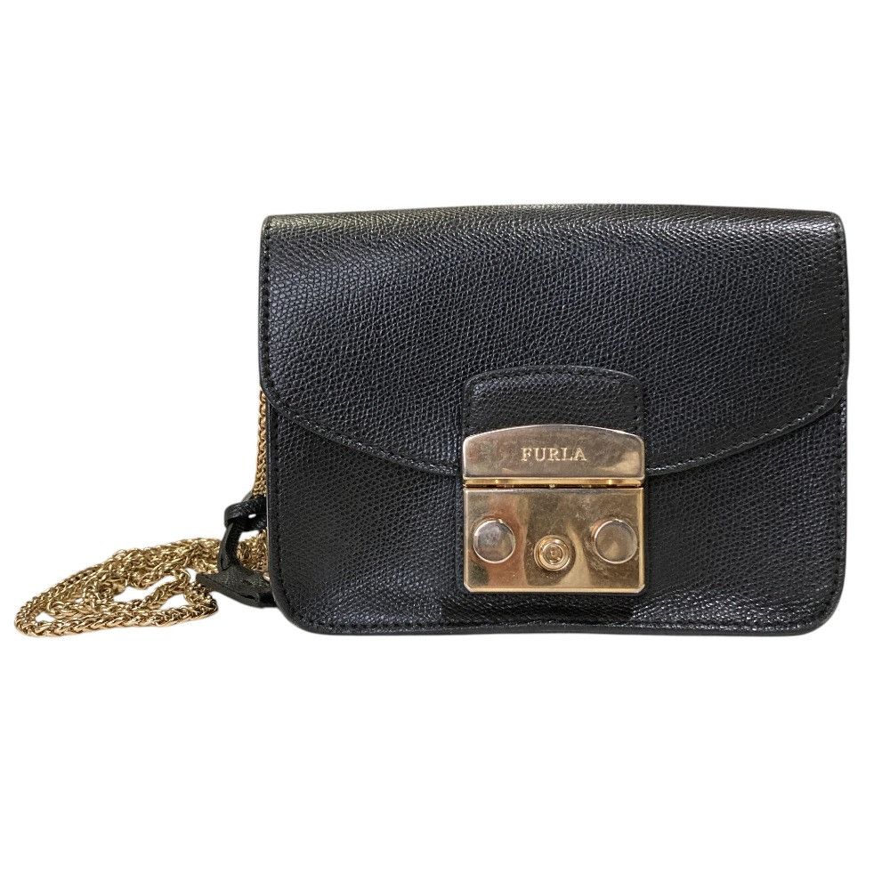 Furla Furla Furla Metropolis Leather Chain Shoulder Bag Leather Shoulder Bag DUTY FREE for USA Size ONE SIZE - 1 Thumbnail
