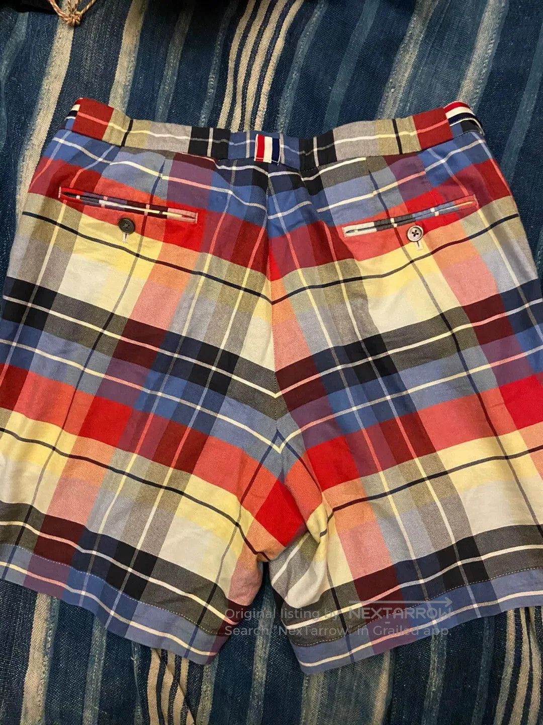 Thom Browne thom browne plaid shorts in classic fit. Size US 27 - 2 Thumbnail