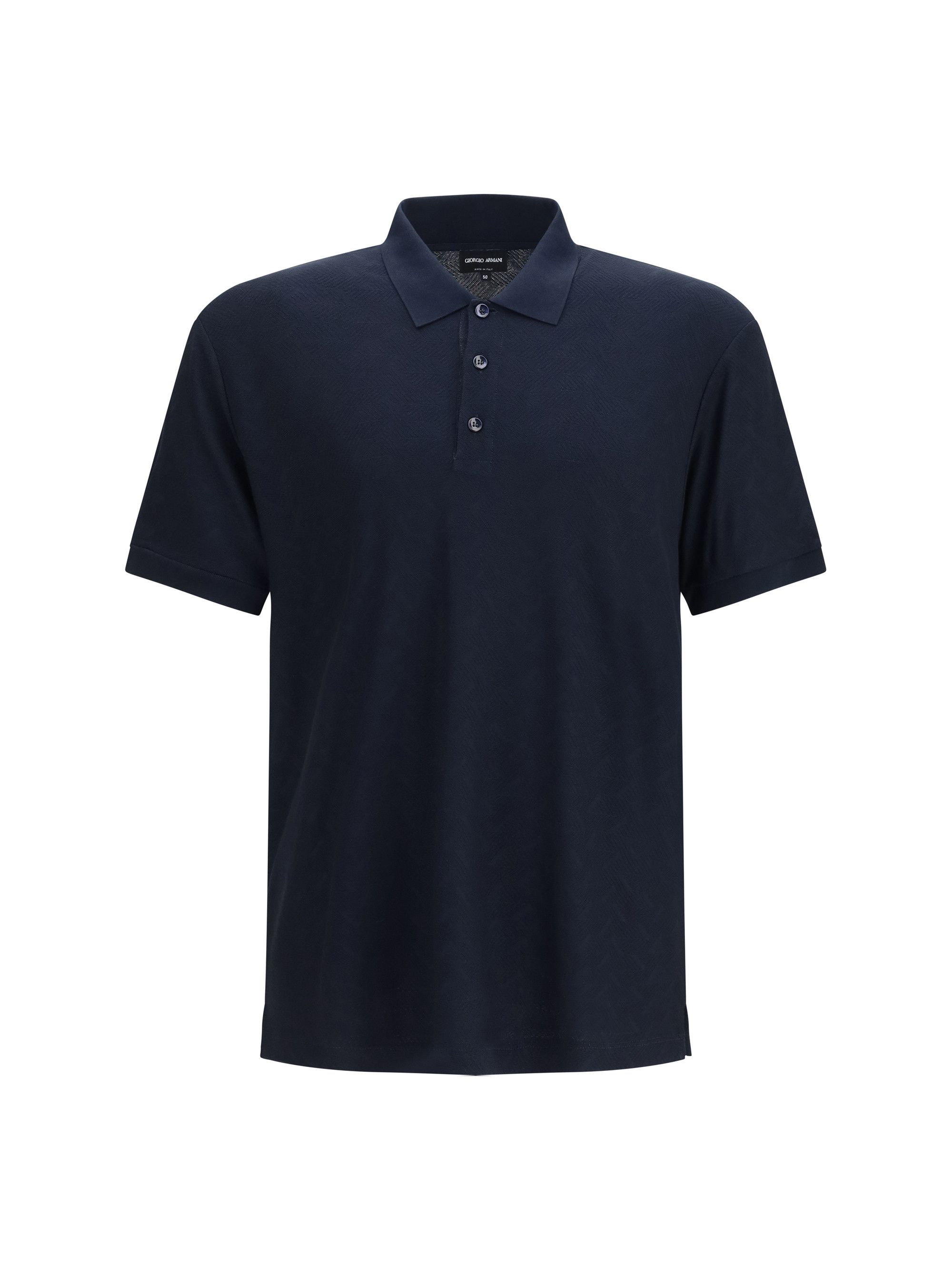 Giorgio Armani Viscose and polyester polo Shirt Size US XL / EU 56 / 4 - 1 Thumbnail