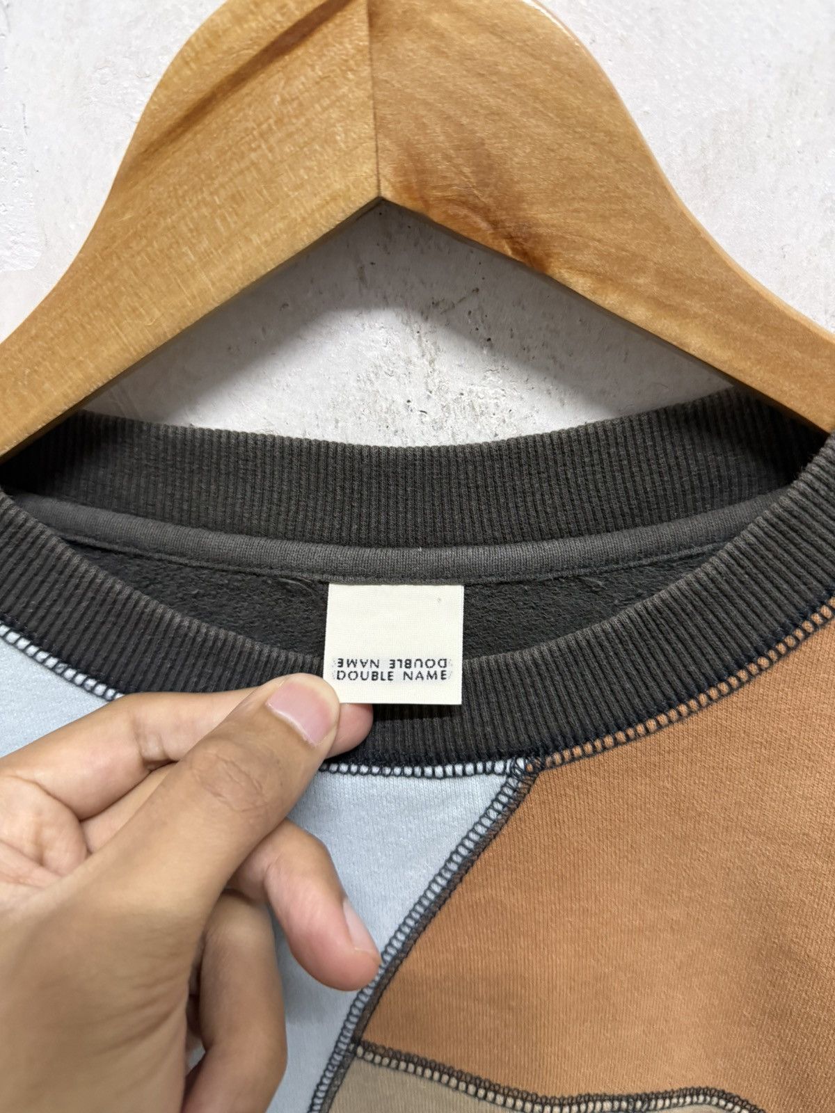Kapital Vintage Double Name kapital style Patchwork Crewneck Size US L / EU 52-54 / 3 - 6 Thumbnail