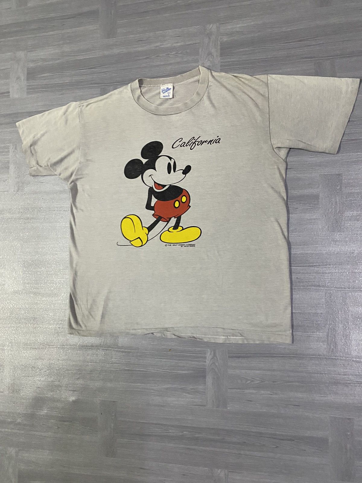 Mickey Mouse Vintage 80s Mickey Mouse T-Shirt Size US L / EU 52-54 / 3 - 2 Thumbnail
