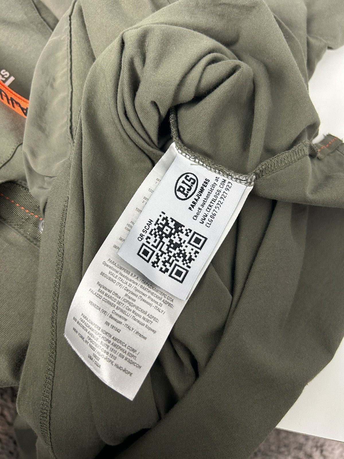 Parajumpers Parajumpers PJS Polo Shirt Green Utility Pocket Size XL Size US XL / EU 56 / 4 - 9 Thumbnail