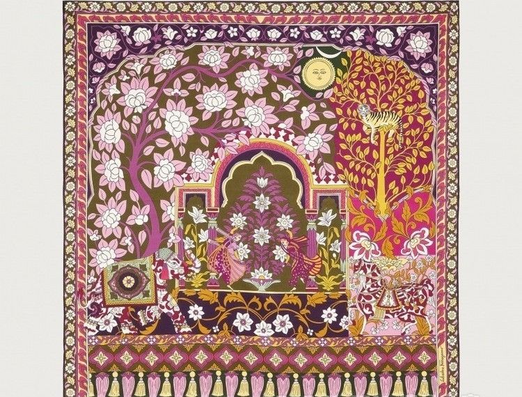 Salvatore Ferragamo o1s1rm1024 Size: 90x90 Cm / Scarf in Multicolor Size ONE SIZE - 2 Thumbnail