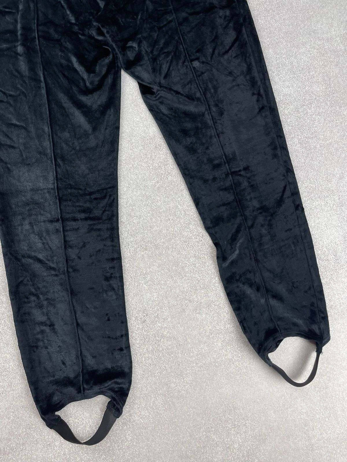 Sonia Rykiel Sonia Rykiel High-waisted Velvet Stirrup Pants Size 34" / US 12 / IT 48 - 11 Thumbnail
