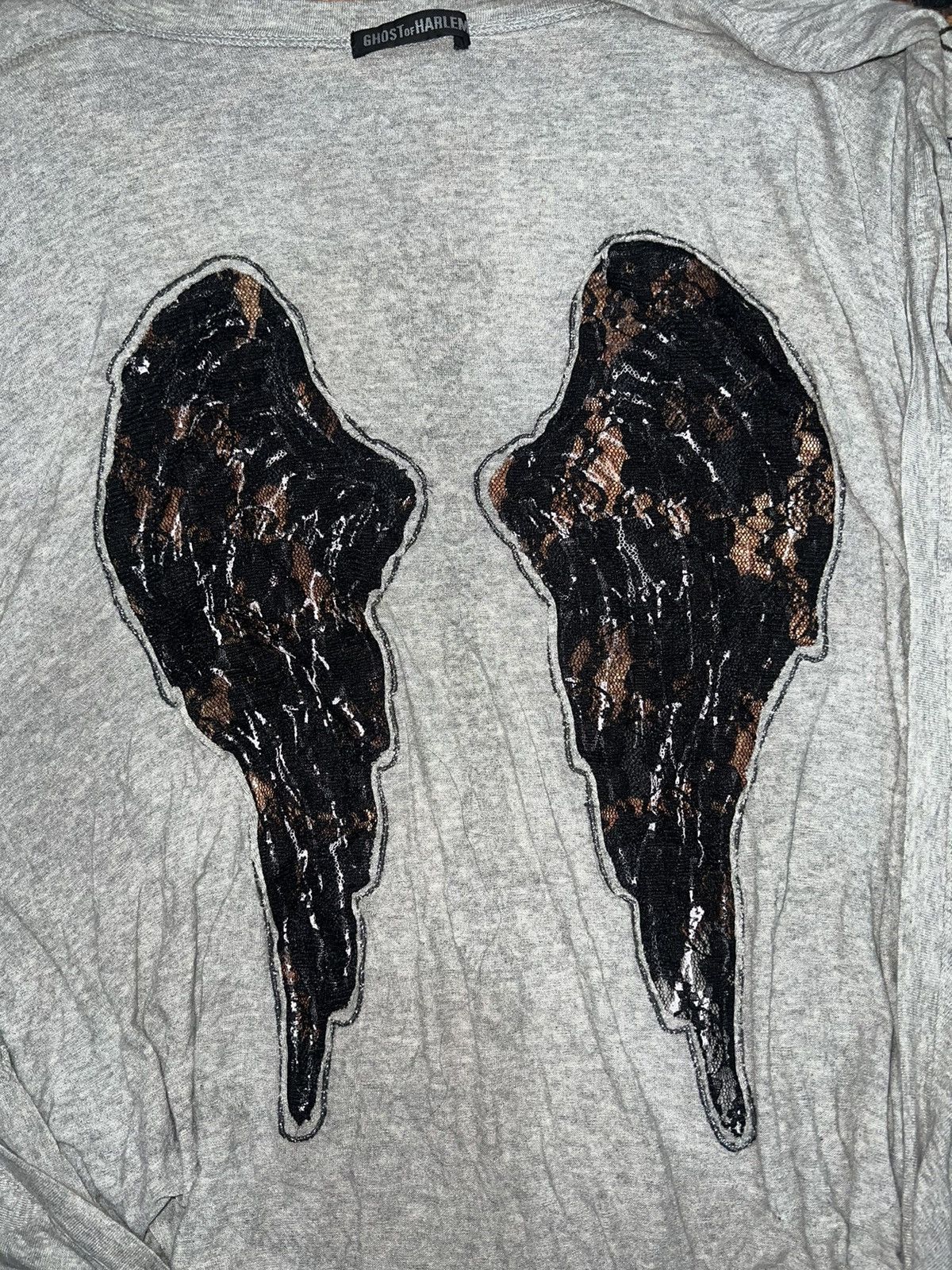 Japanese Brand Ghost of Harlem grey wing cardigan 🖤🧛🏻‍♀️ Size US XL / EU 56 / 4 - 9 Thumbnail