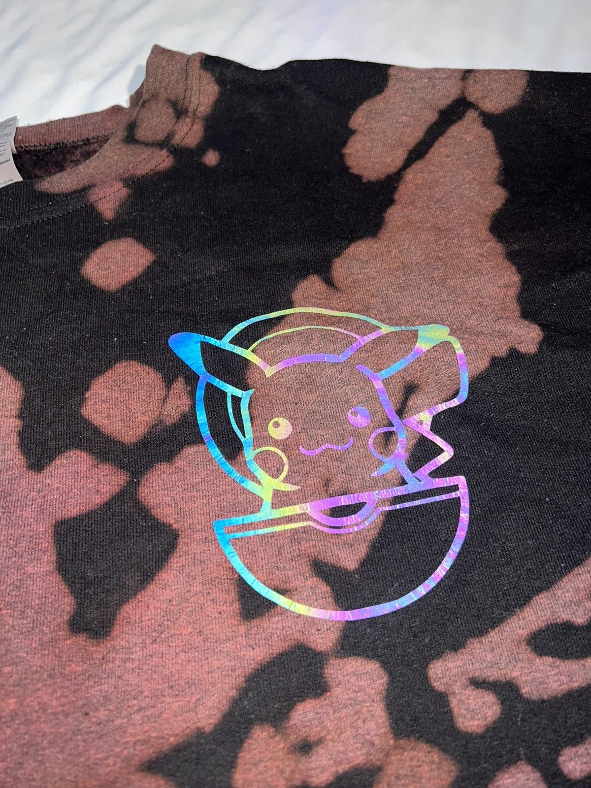 Gildan Custom pokemon - Reflective Pikachu sweatshirt Size US XL / EU 56 / 4 - 3 Thumbnail