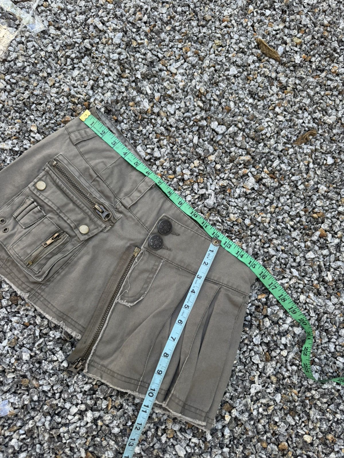 X-Girl X-GIRL MILITARY DEISGN SKIRT Size 31" - 8 Thumbnail