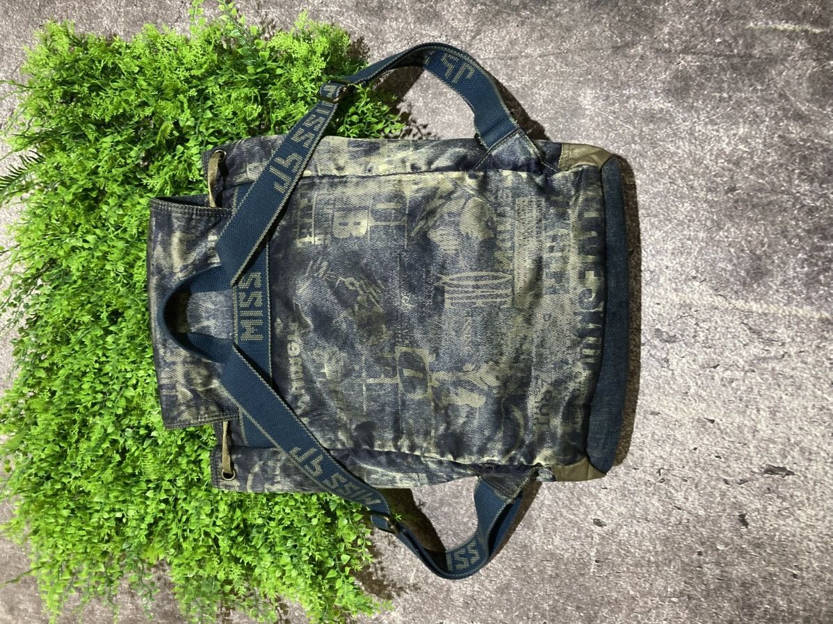 Miss Sixty Vintage Miss Sixty Archive Backpack Denim Printed Bag Y2K Size ONE SIZE - 11 Thumbnail