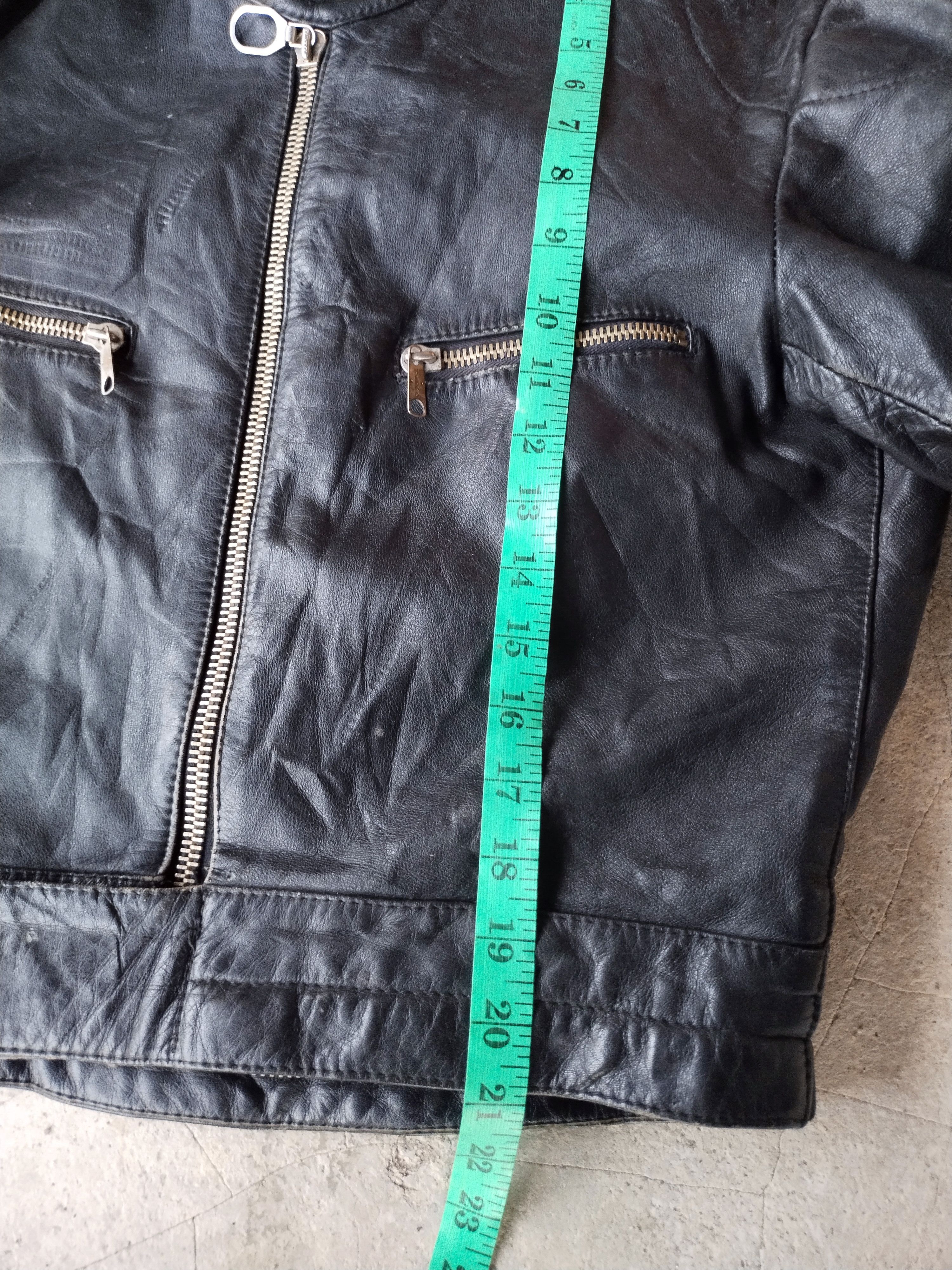 Leather Crazy Vtg Harro Kombi Biker Germany Leather Jacket Schott Size US S / EU 44-46 / 1 - 14 Thumbnail
