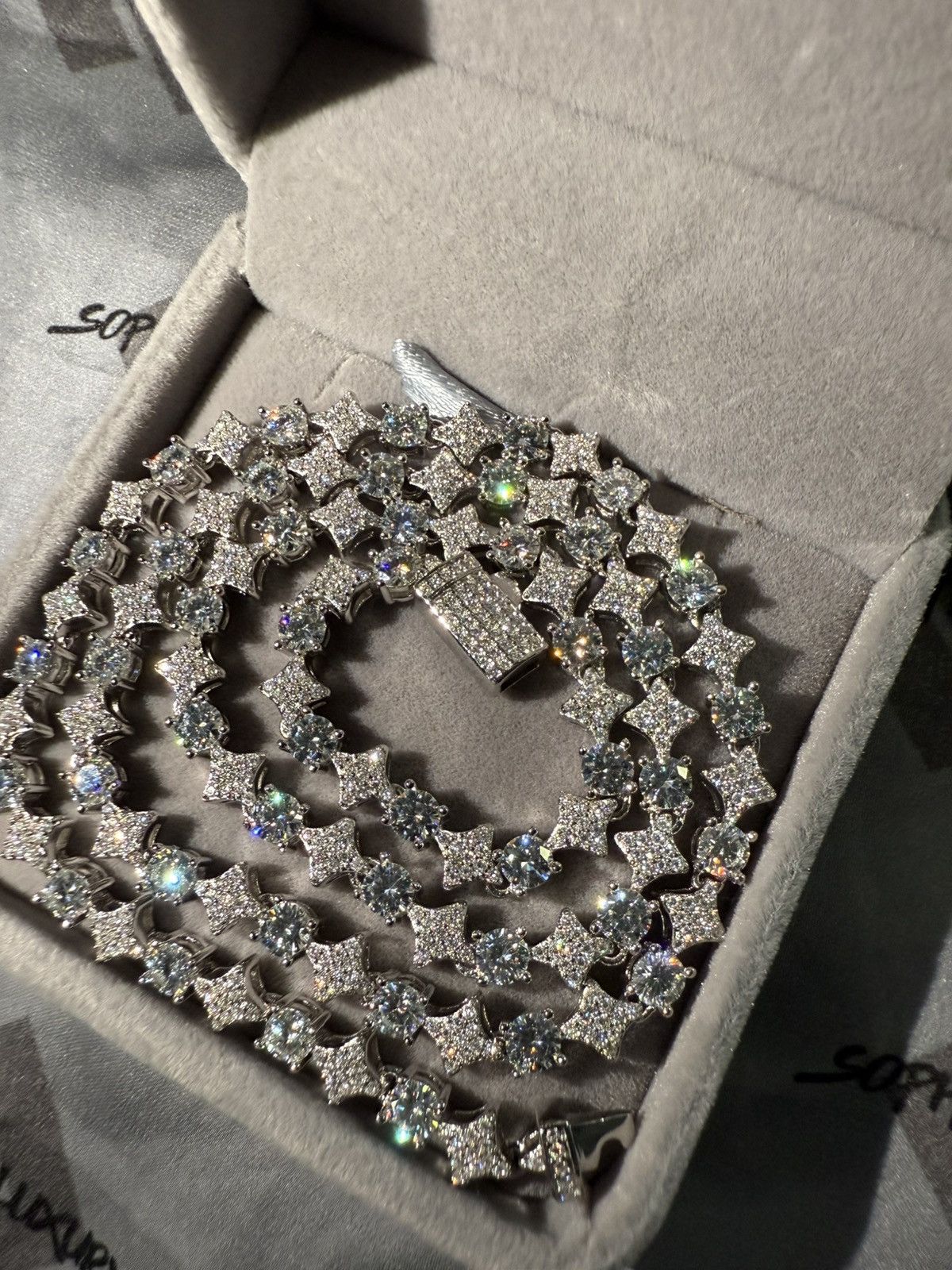 Other Chain Asscher Cut Link Size ONE SIZE - 4 Thumbnail