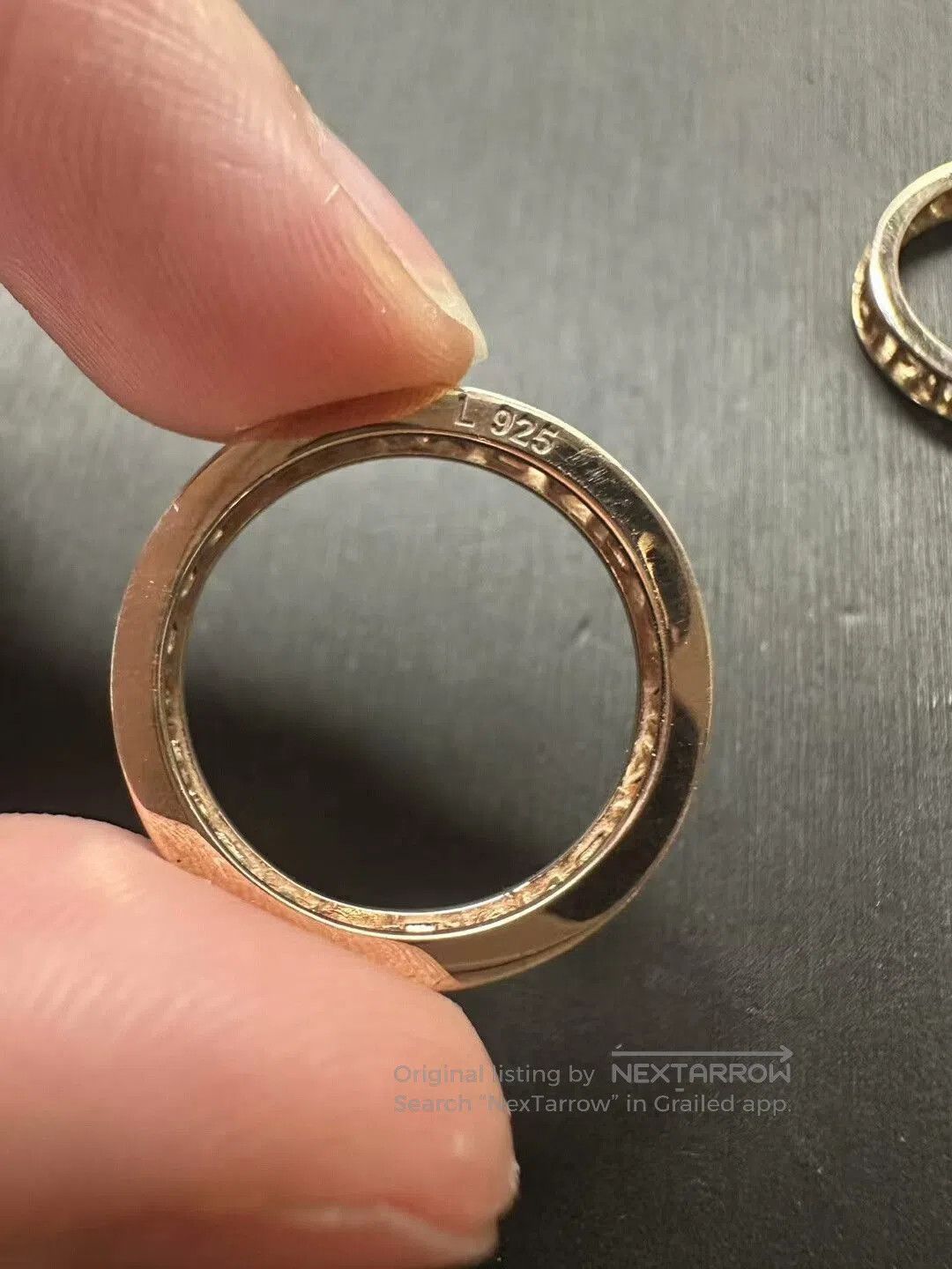 Vivienne Westwood vivienne westwood rose gold saturn ring. Size ONE SIZE - 3 Thumbnail