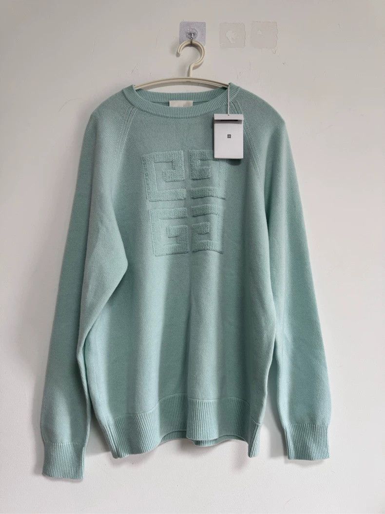 Givenchy Givenchy Mint Green Cashmere Sweater Size US S / EU 44-46 / 1 - 1 Thumbnail