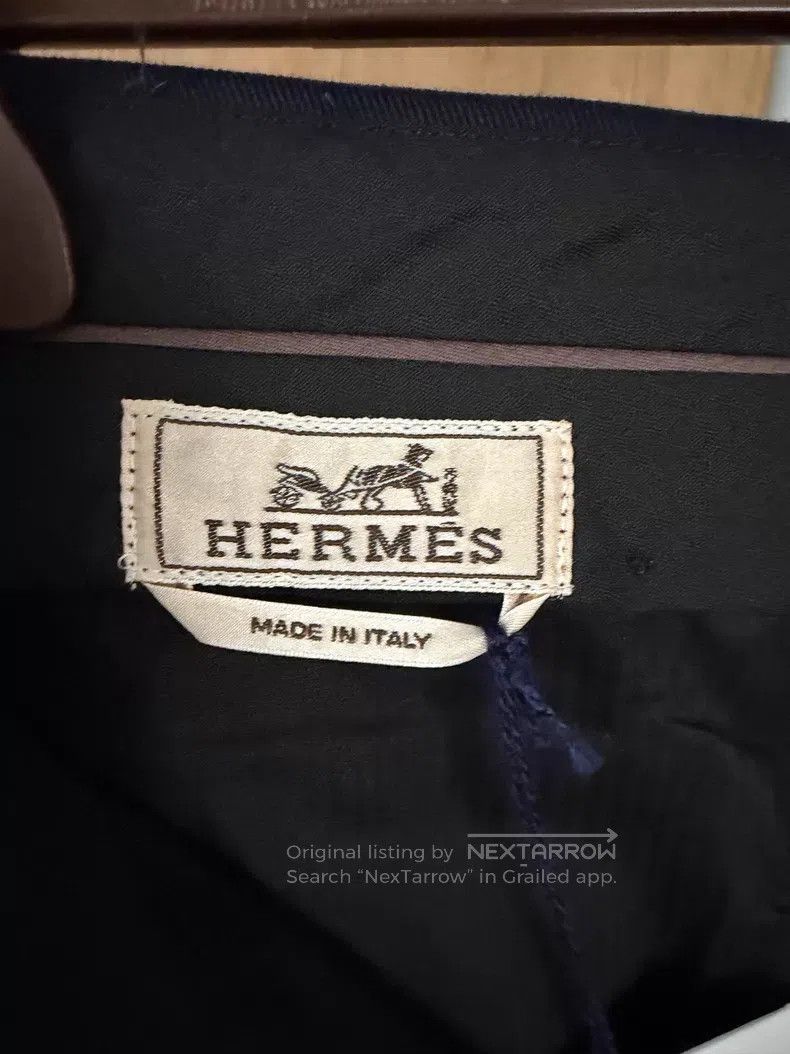 Hermes Hermes Men's Spring and Autumn Gabardine Casual Pants Size US 38 / EU 54 - 5 Thumbnail