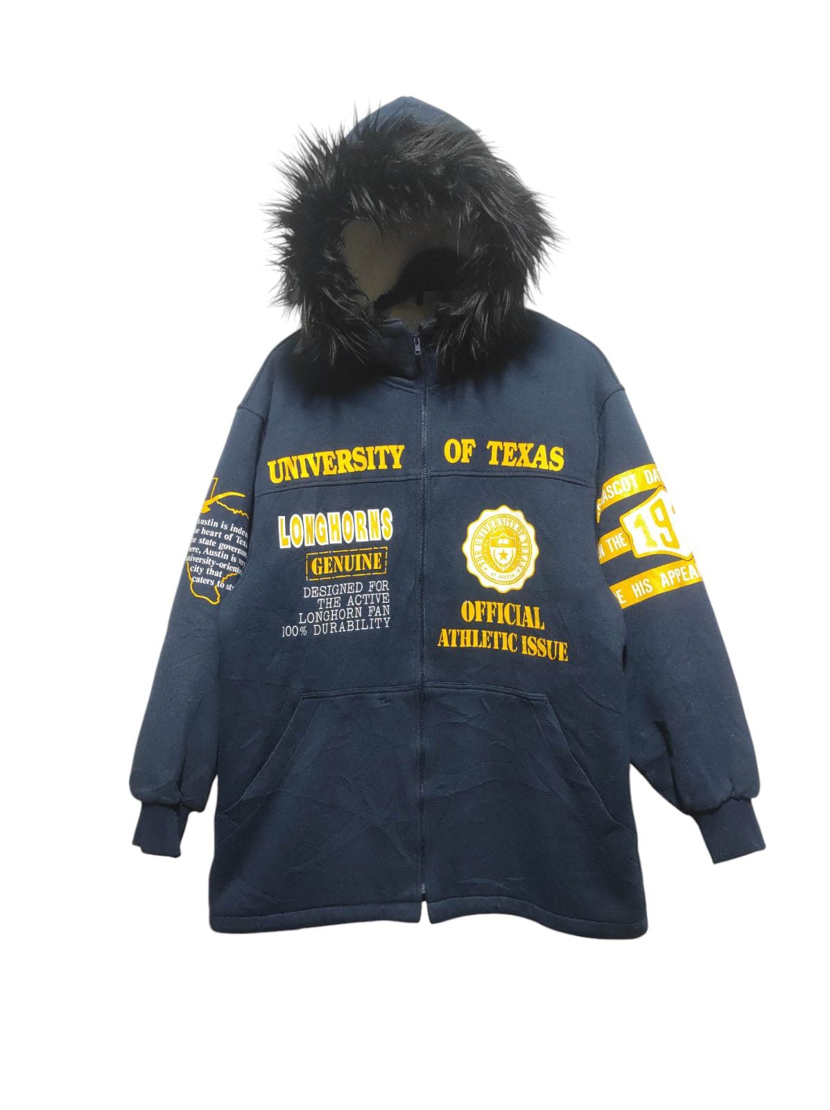 Kappa Kappa University of Texas Fur Hoodie jacket i6w9 LGB style Size US L / EU 52-54 / 3 - 1 Thumbnail