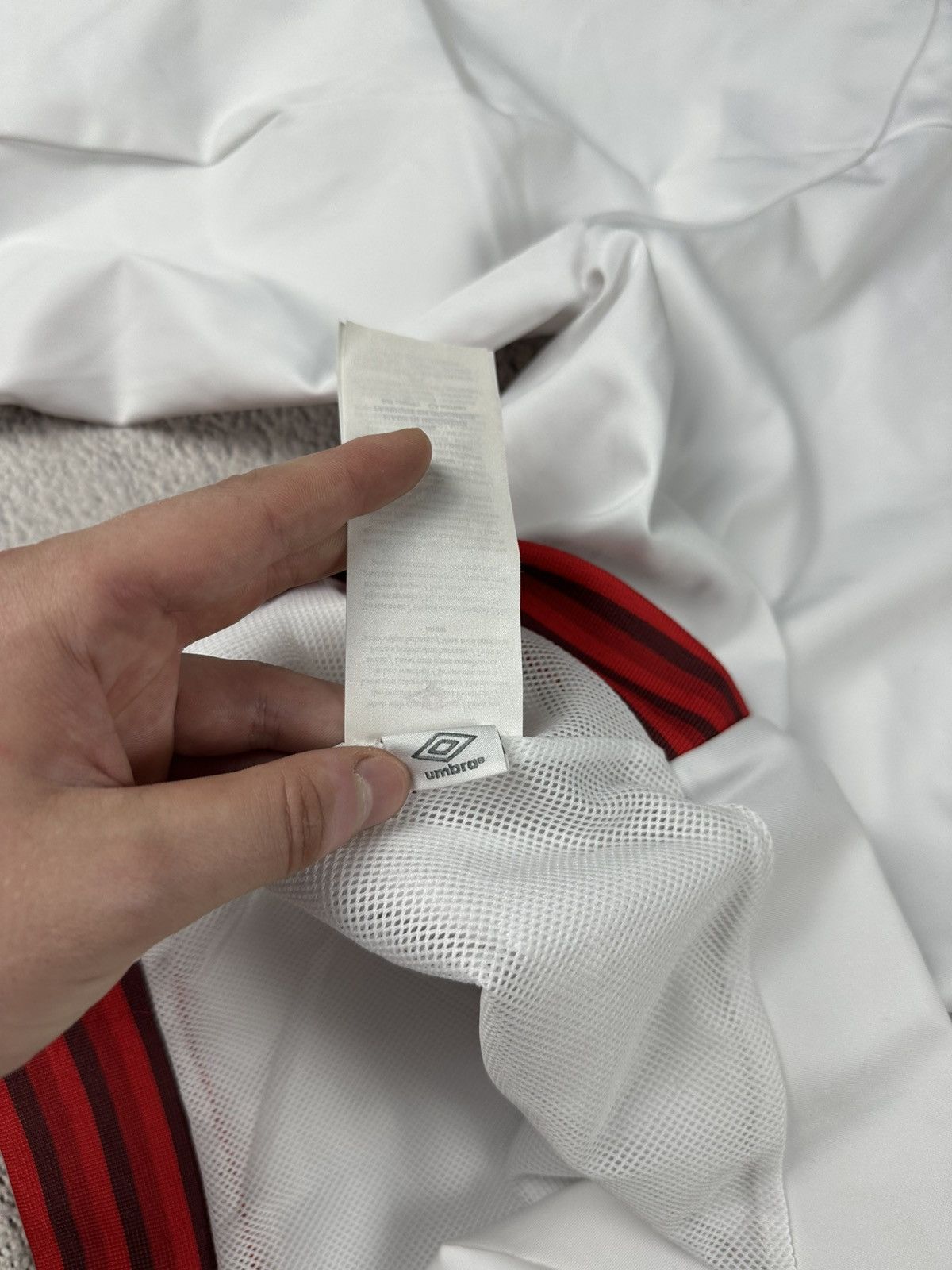 Umbro Umbro England 2012/2013 White Jacket Blockcore Football ⚽️ Size US L / EU 52-54 / 3 - 11 Thumbnail