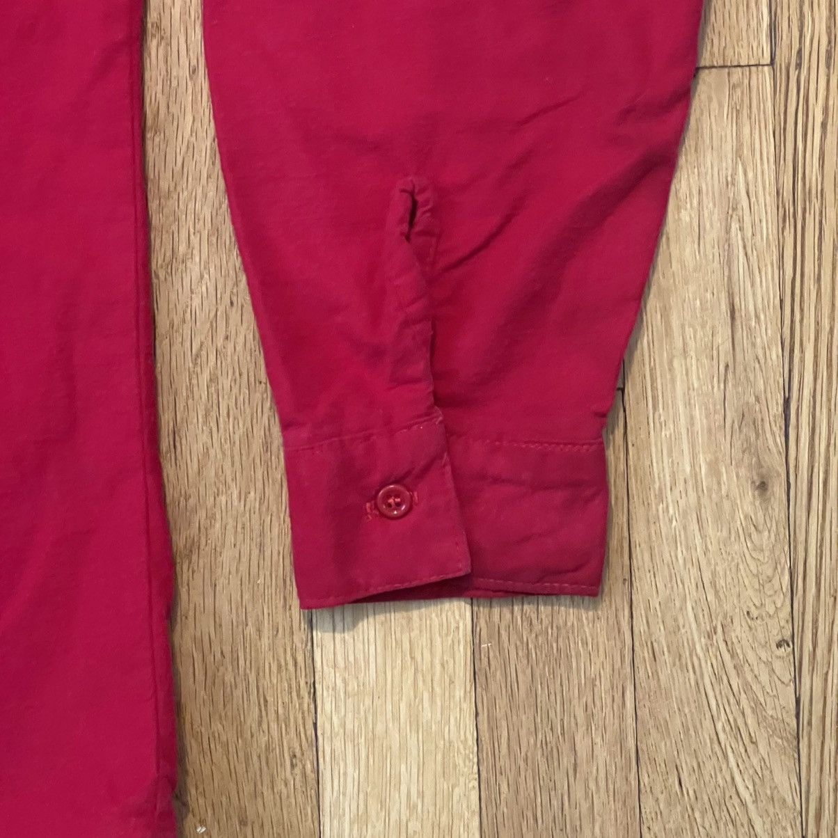American Eagle Outfitters Vintage American Eagle Outfitters Red Chamois Button Up XL Size US XL / EU 56 / 4 - 2 Thumbnail