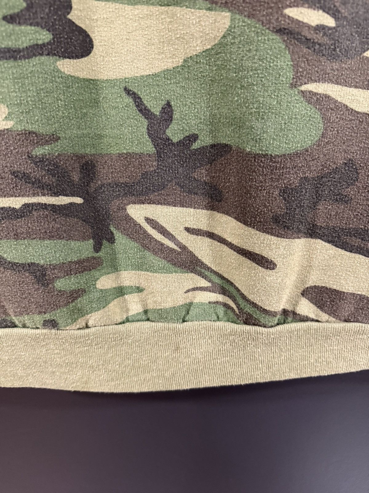 Vintage 1990s Vintage Camo Grunge Cropped Tank Top M Size US M / EU 48-50 / 2 - 5 Thumbnail
