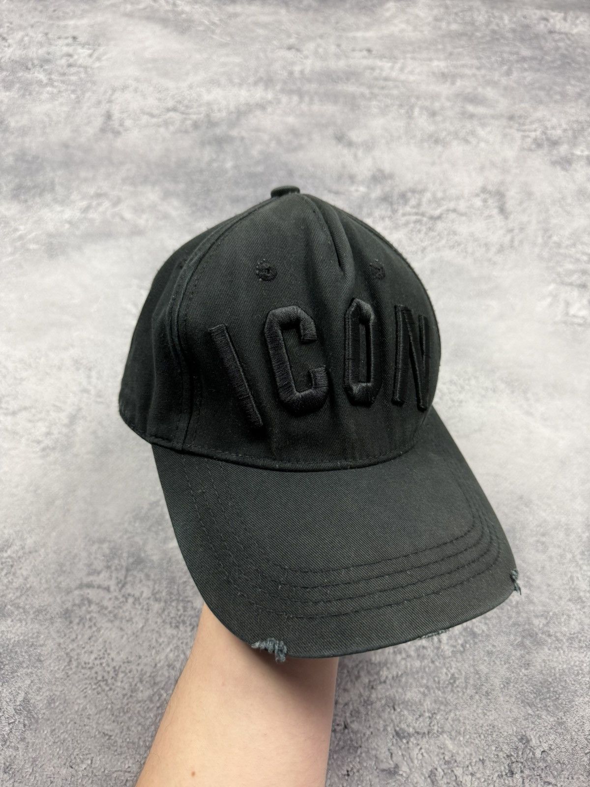 Dsquared2 Dsquared2 ICON Volume Embroidered Big Logo Cap Hat Y2K Hype Size ONE SIZE - 3 Thumbnail