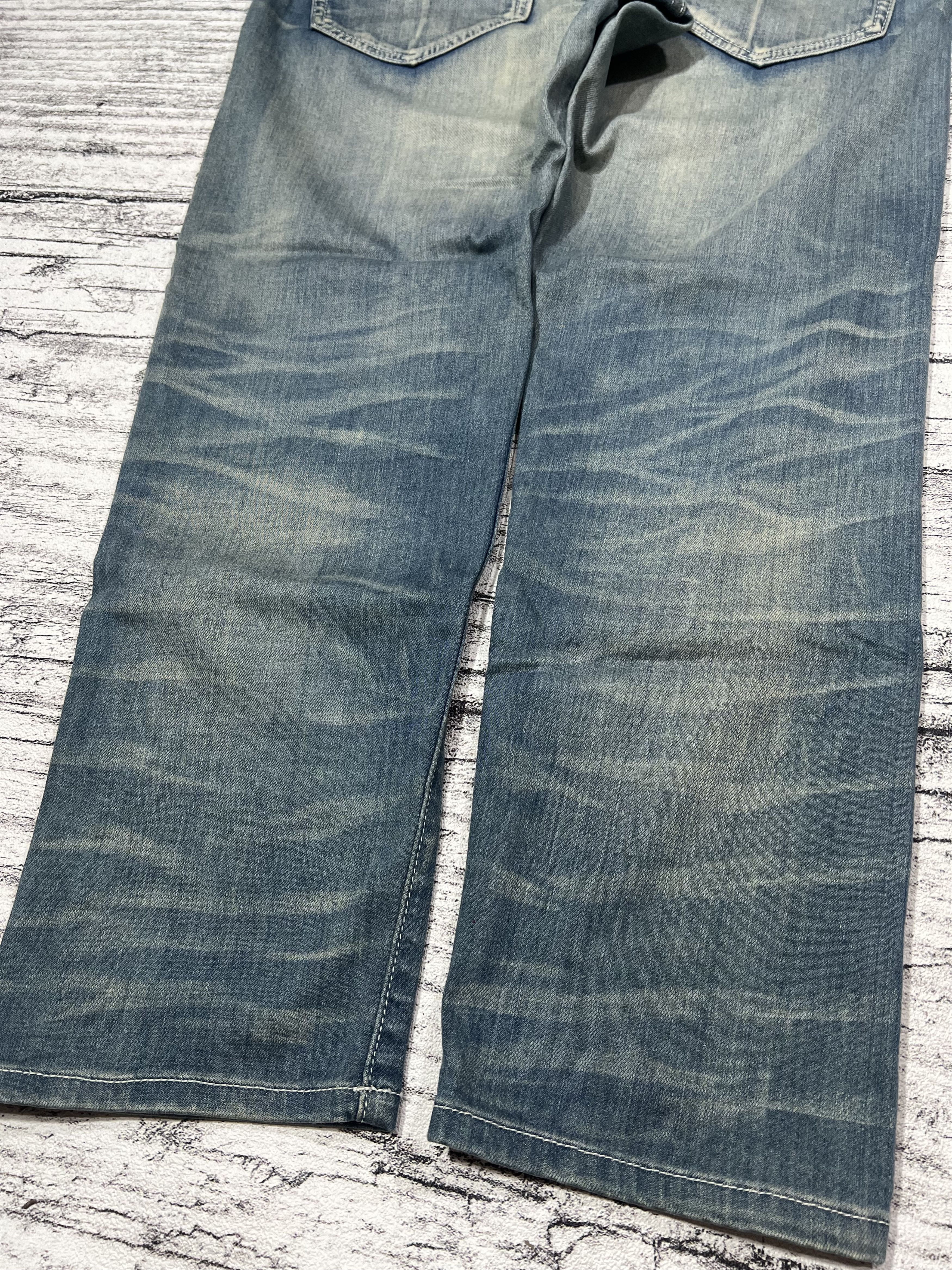 BUFFALO BOBS 2000s Buffalo Bobs Japanese Embroidery Mudwash y2k Lgb Ifsix Size US 33 - 5 Thumbnail