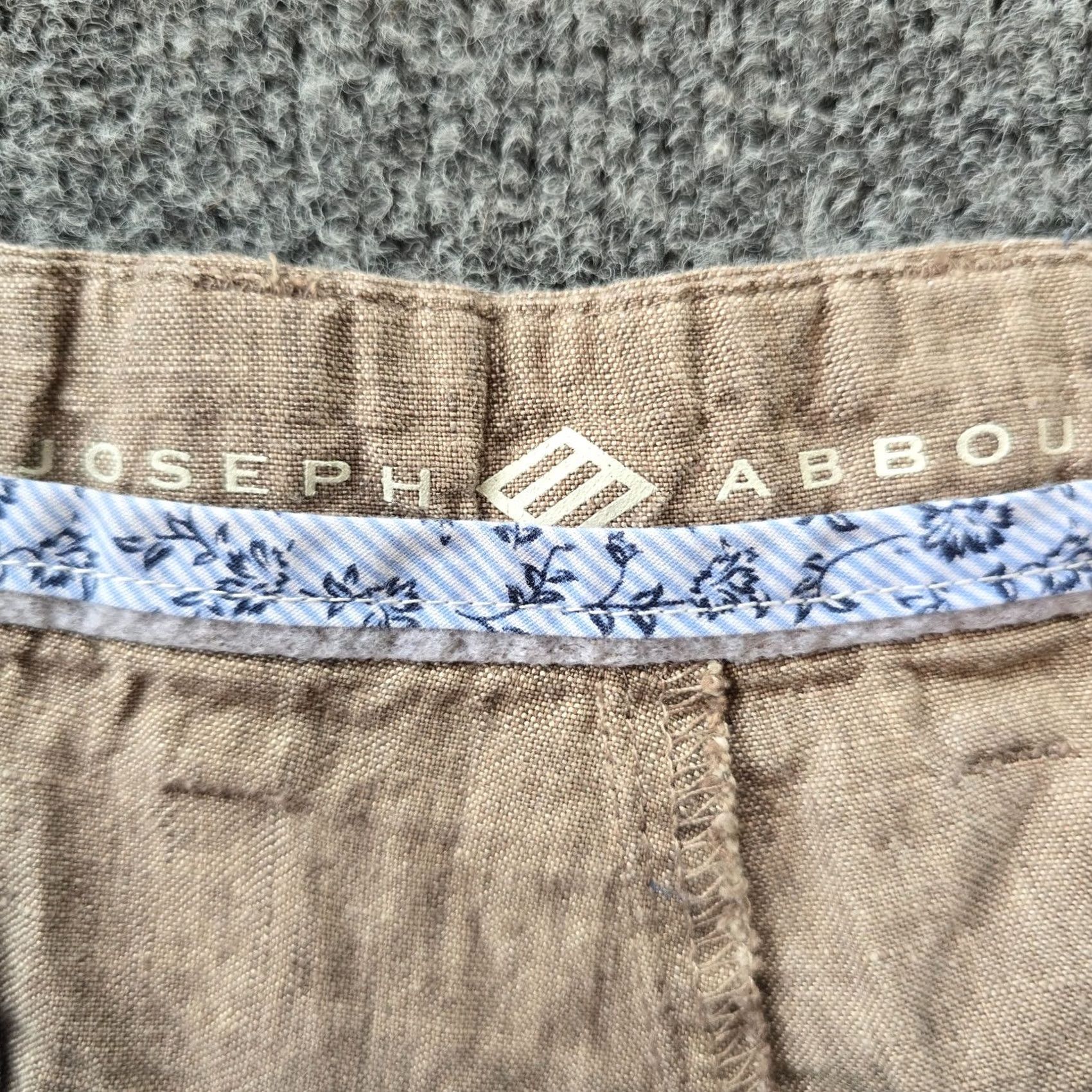 Joseph Abboud Joseph Abboud Shorts Mens Size 40 Beige Linen 8 Inch Beachy Casual Capsule Regular Chino Slash Pocket Front Flat Front Waist 40 In Beach Preppy Mens Size US 40 / EU 56 - 3 Thumbnail
