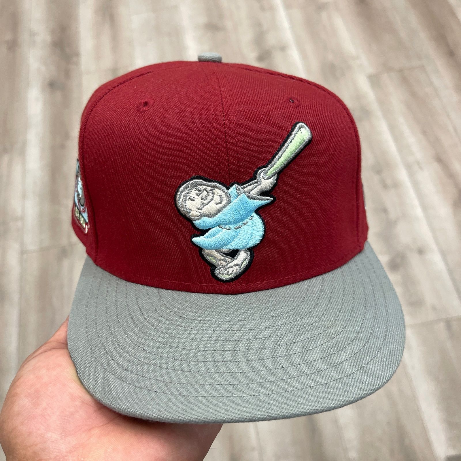 New Era San Diego Padres New Era Swinging Fria Logo Red Hat 7 3/8 Size ONE SIZE - 2 Thumbnail