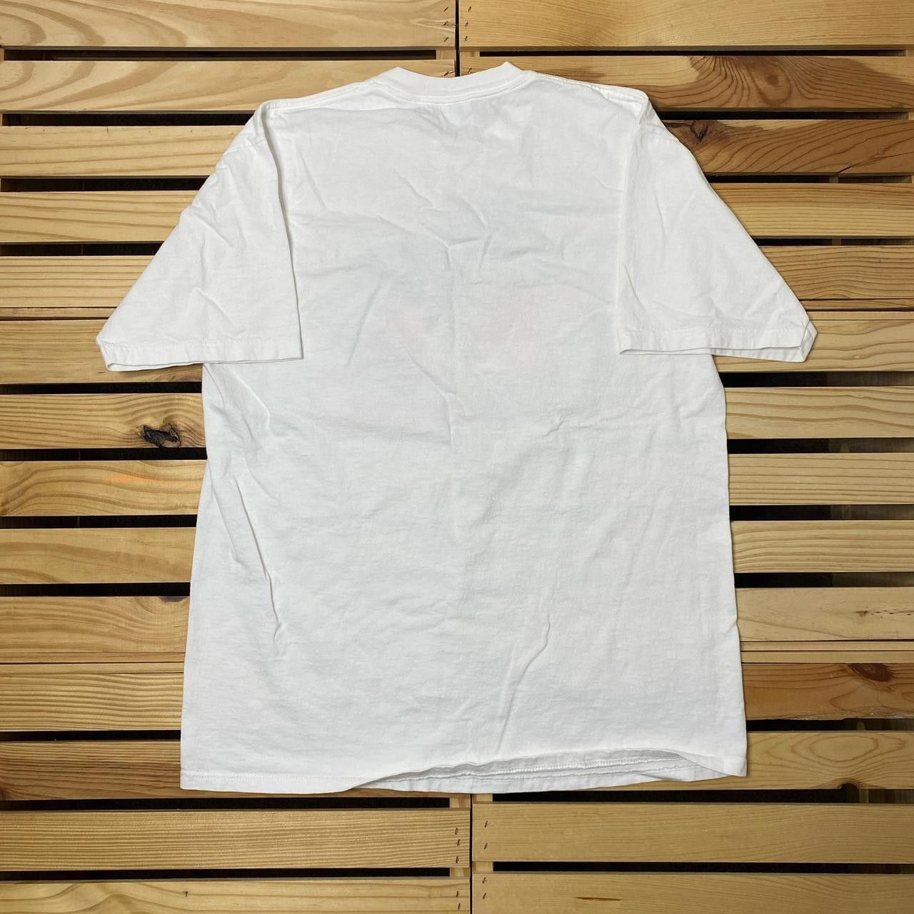 Jerzees Vintage Nifty Fifties White Retro Diner Tee Size Large Size US L / EU 52-54 / 3 - 2 Thumbnail
