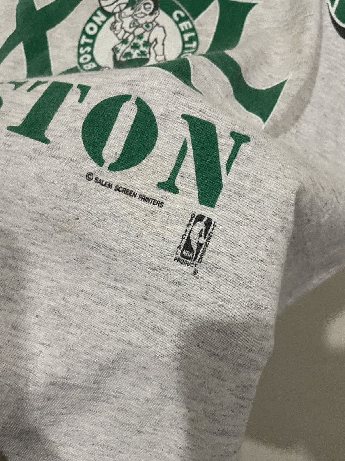NBA × Vintage Boston Celtics 1990 Vintage Distressed Tee Size US M / EU 48-50 / 2 - 13 Thumbnail