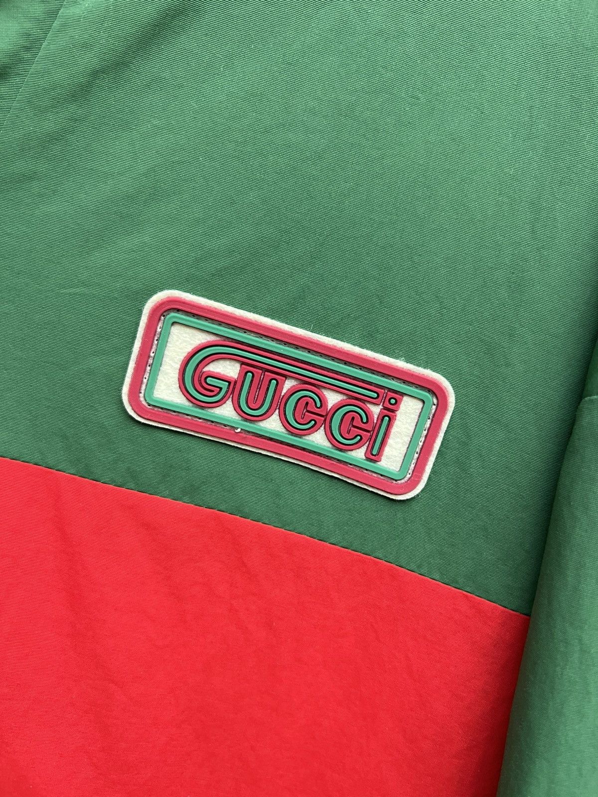 Gucci Gucci Anorak Web Logo Jacket Size US XXL / EU 58 / 5 - 6 Thumbnail