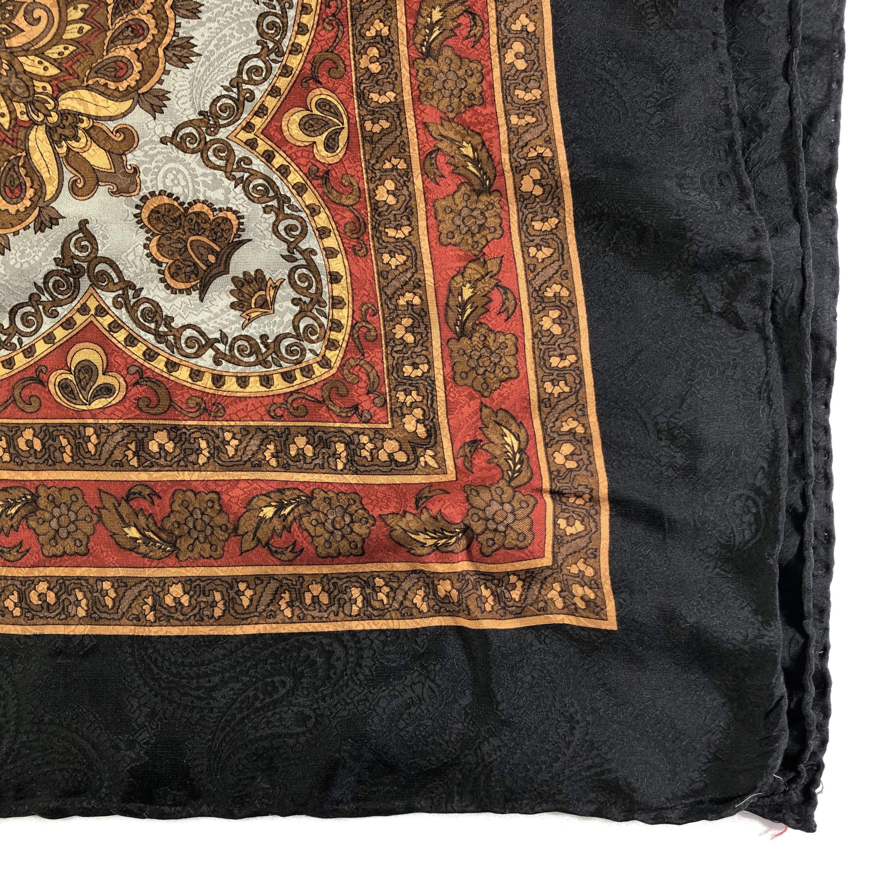 Vintage Vintage Silk Scarf Size ONE SIZE - 4 Thumbnail