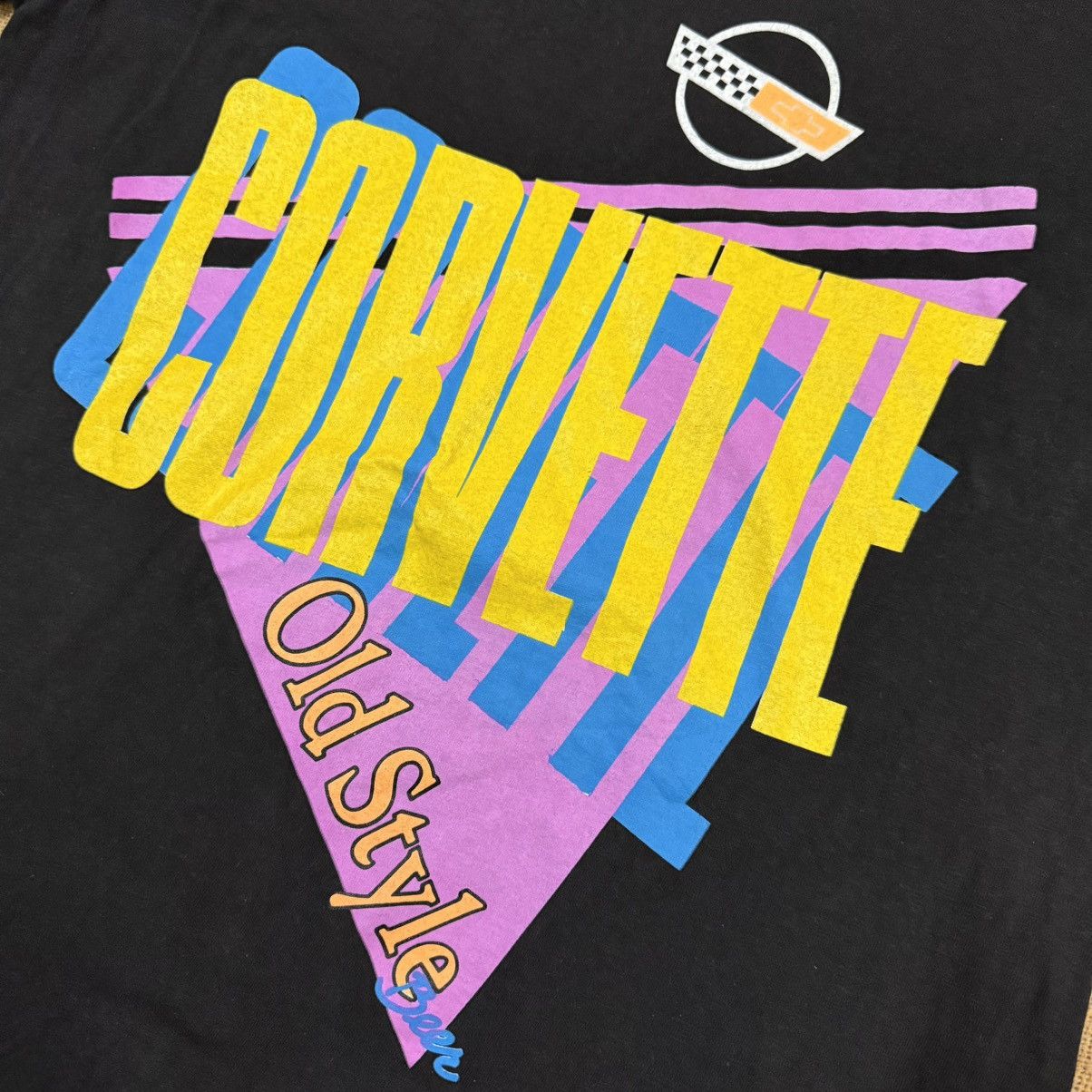 Chevrolet Vintage 90S Chevrolet Corvette T-Shirt Size US L / EU 52-54 / 3 - 3 Thumbnail