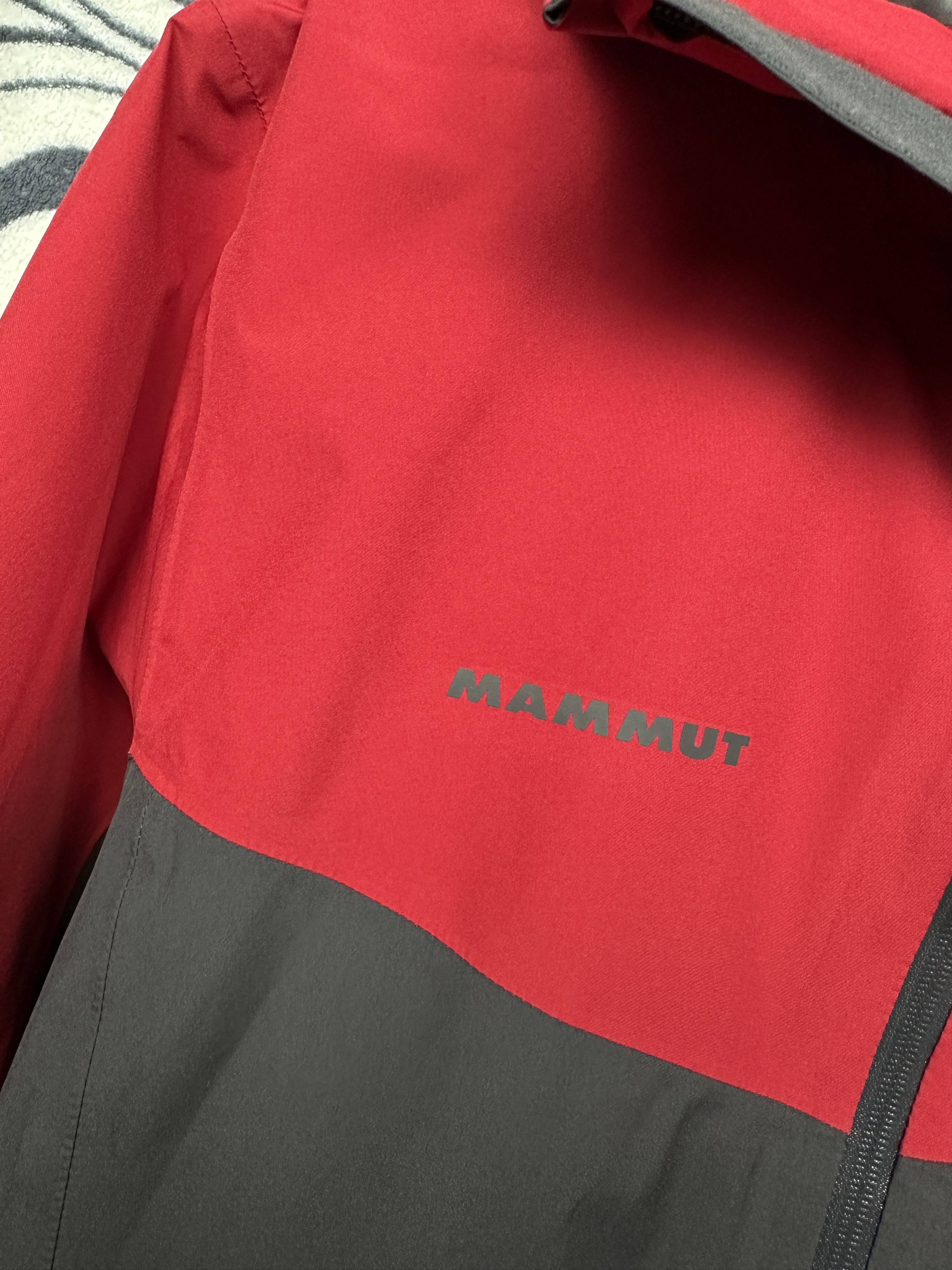 Mammut Mammut Gore-tex Paclite Wenaha Red Black Rain Jacket Size US S / EU 44-46 / 1 - 4 Thumbnail