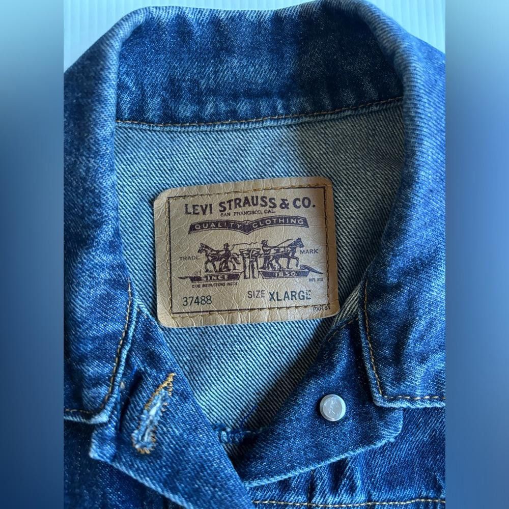 Levi's Levi's Jeans Jacket Size XL / US 12-14 / IT 48-50 - 4 Thumbnail
