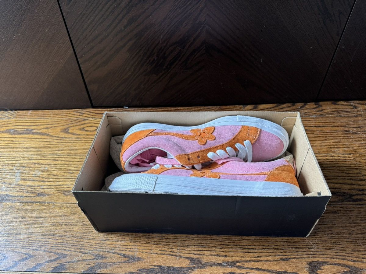 Converse × Golf le Fleur Golf Le Fleur Converse One Star Ox Pink and Orange Size US 10.5 / EU 43-44 - 6 Thumbnail