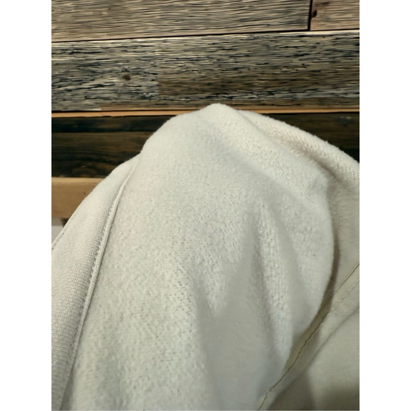 Athleta Athleta Duster Sweatshirt Hooded Coat Jacket Fleece Cream Wo Size XS / US 0-2 / IT 36-38 - 9 Thumbnail