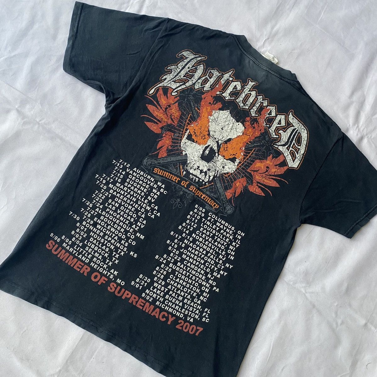 Band Tees × Vintage Vintage Hatebreed Summer of Supremacy 2007 Tees Size US M / EU 48-50 / 2 - 11 Thumbnail