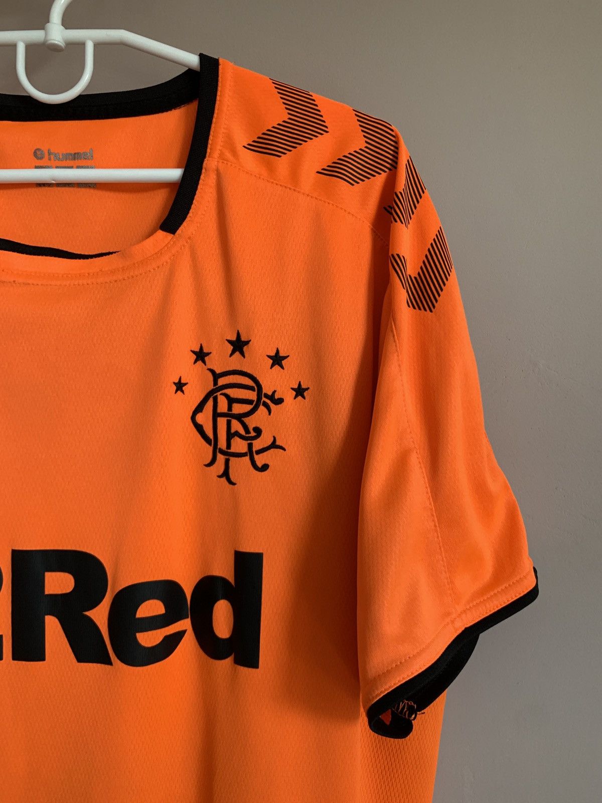 Hummel Glasgow Rangers Away Football Shirt Hummel Soccer Jersey XL Size US XL / EU 56 / 4 - 4 Thumbnail