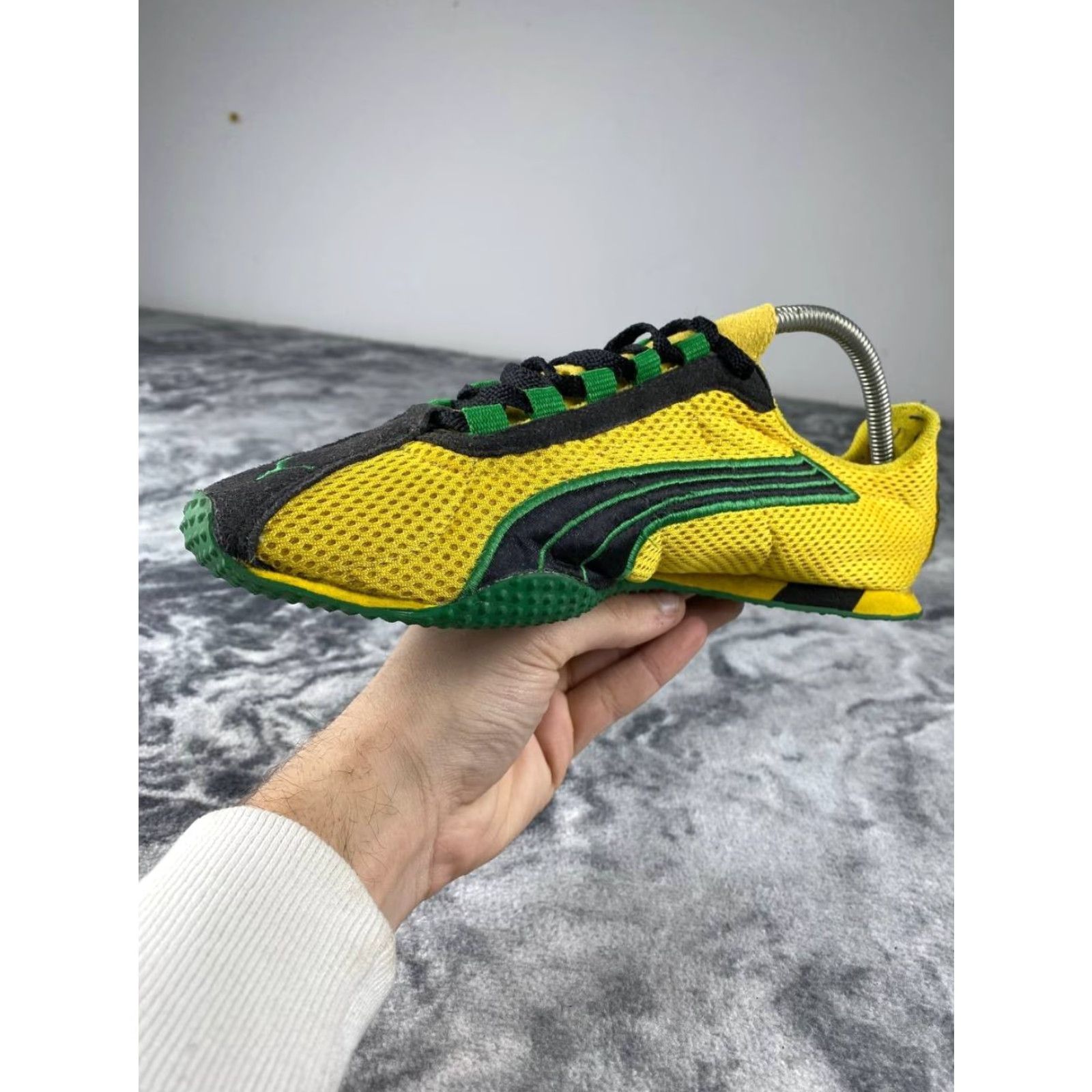 Puma VINTAGE Puma Speedcat H-Street Y2K Sneakers Women Size US 6 Yellow Logo Suede Rubber Foam Low Top Casual Size US 6 / IT 36 - 5 Thumbnail