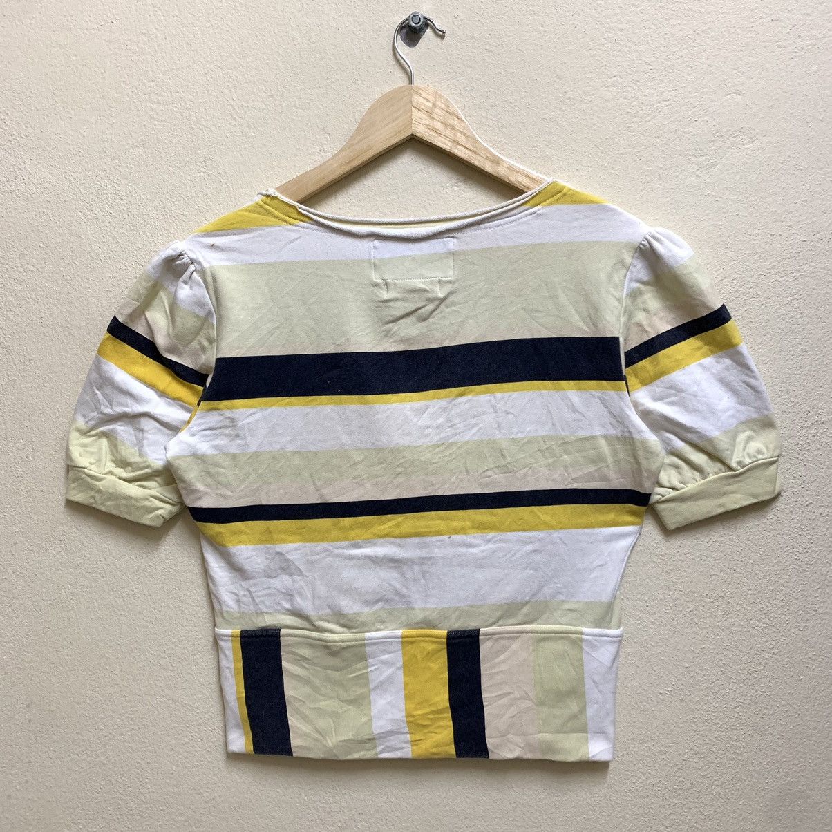 Diesel DIESEL FLY DECK Stripe Short Sleeve Cardigan Sweater Size M / US 6-8 / IT 42-44 - 7 Thumbnail