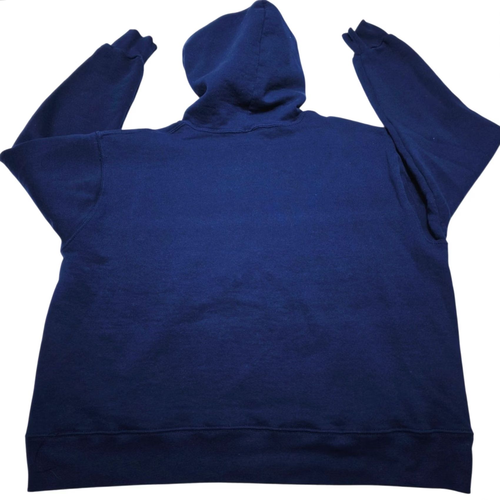 Russell Athletic Michigan Wolverines Hoodie Women Russell Athletic Blue XL Kangaroo Pocket Fleece Pullover Graphic Print Hooded Outdoor Sports User: All Seasons Size XL / US 12-14 / IT 48-50 - 3 Thumbnail