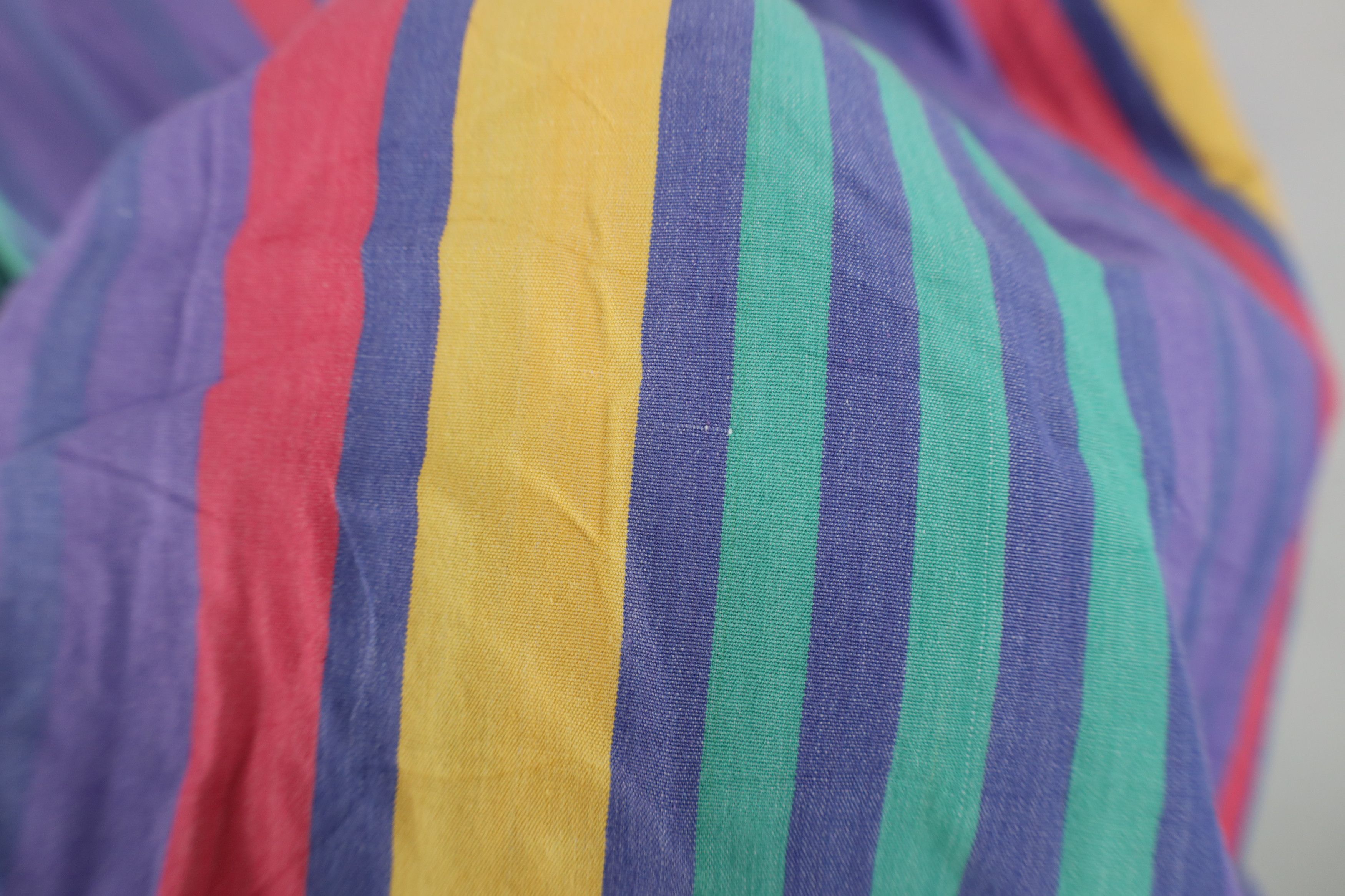 Nautica Vintage 90s Nautica Striped Short Sleeve Button Shirt Size US L / EU 52-54 / 3 - 10 Thumbnail