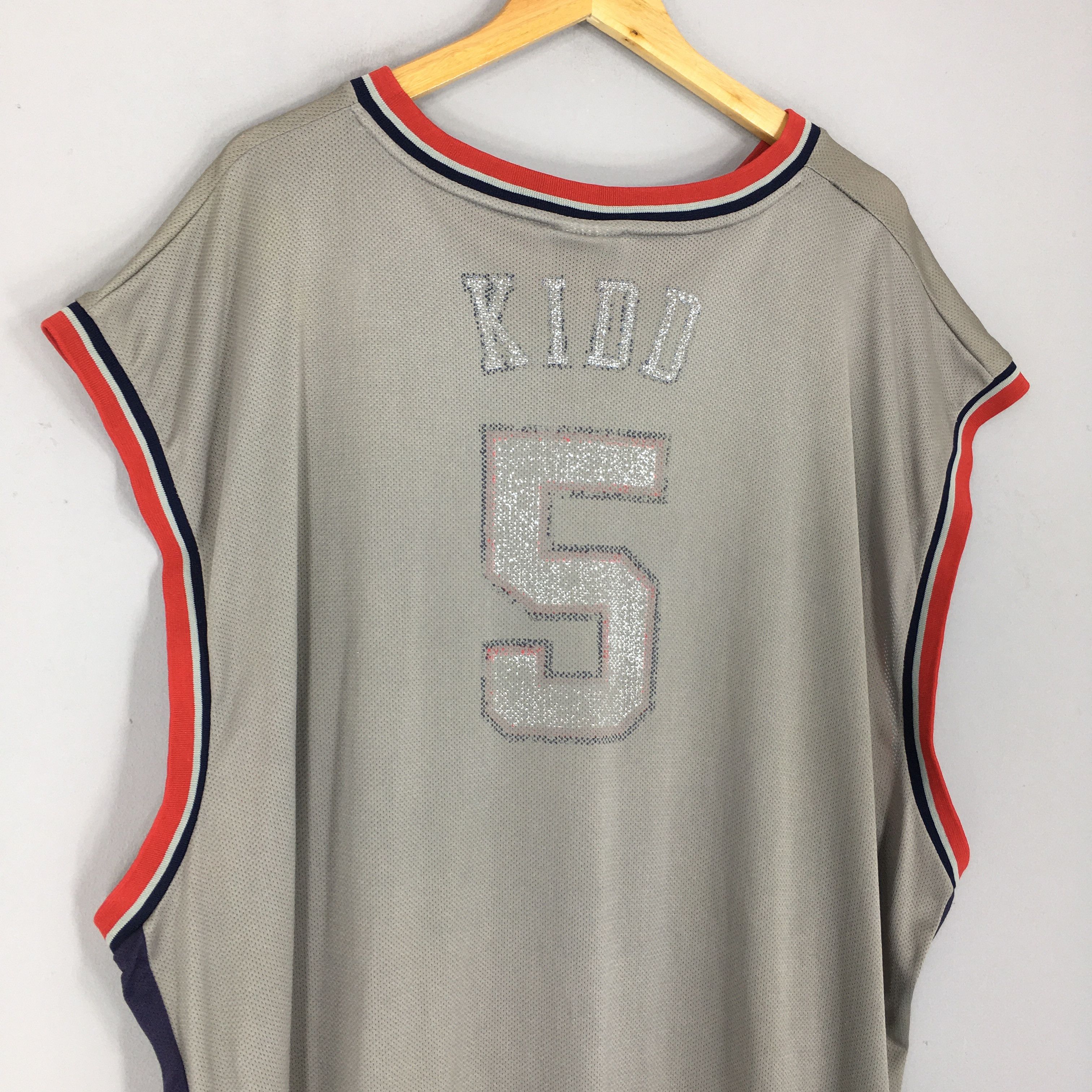 NBA × Nike × Vintage Vintage New Jersey Nets Basketball NBA Jersey 4XLarge Size US XXL / EU 58 / 5 - 8 Thumbnail