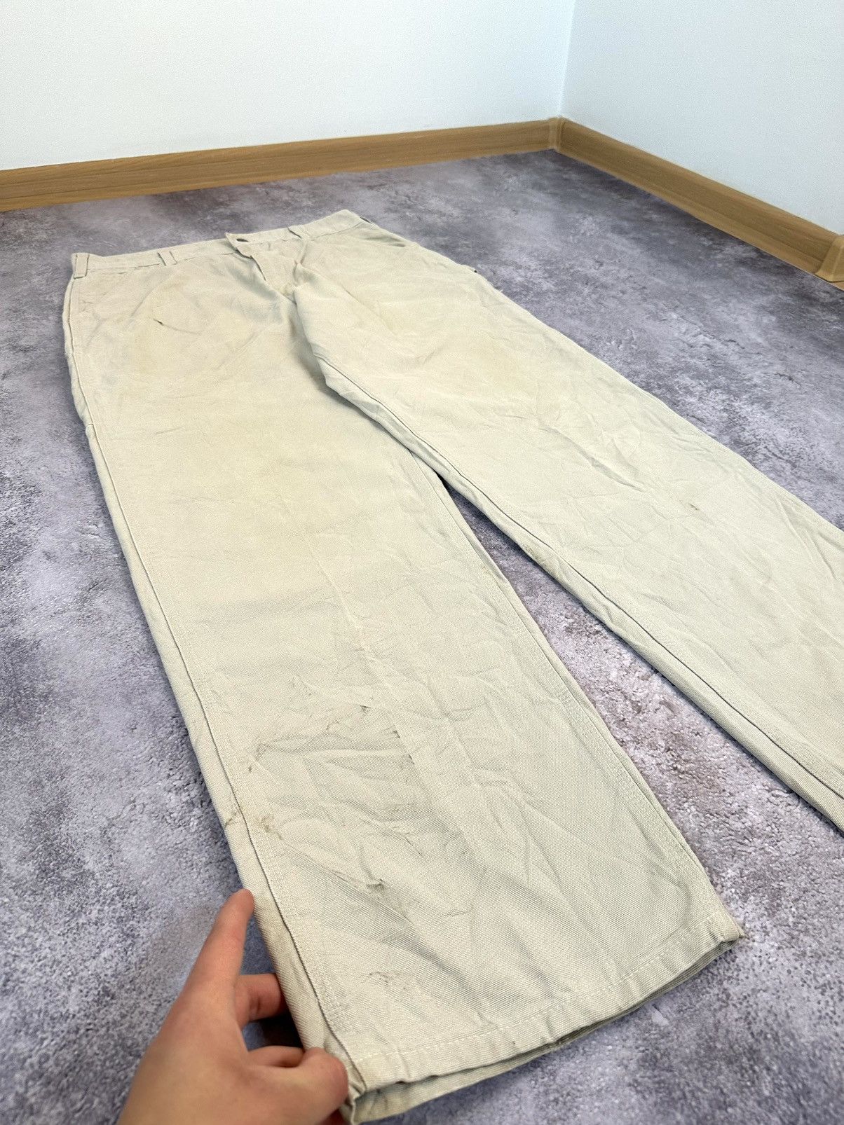 Carhartt Vintage Carhartt USA Distressed Baggy Carpenter Work Pants Size US 34 / EU 50 - 10 Thumbnail