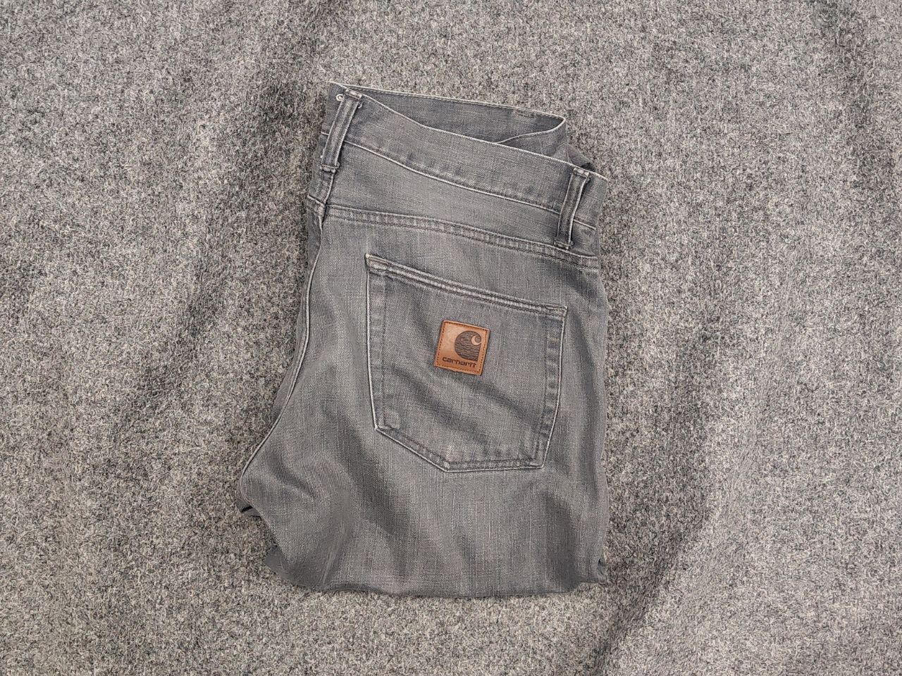 Carhartt Vintage Carhartt Light Gray Faded denim Jeans USA Style Size US 34 / EU 50 - 1 Thumbnail