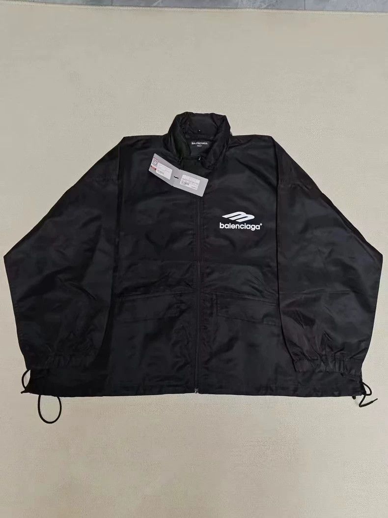Balenciaga Ski Jacket with Hood and Zipper