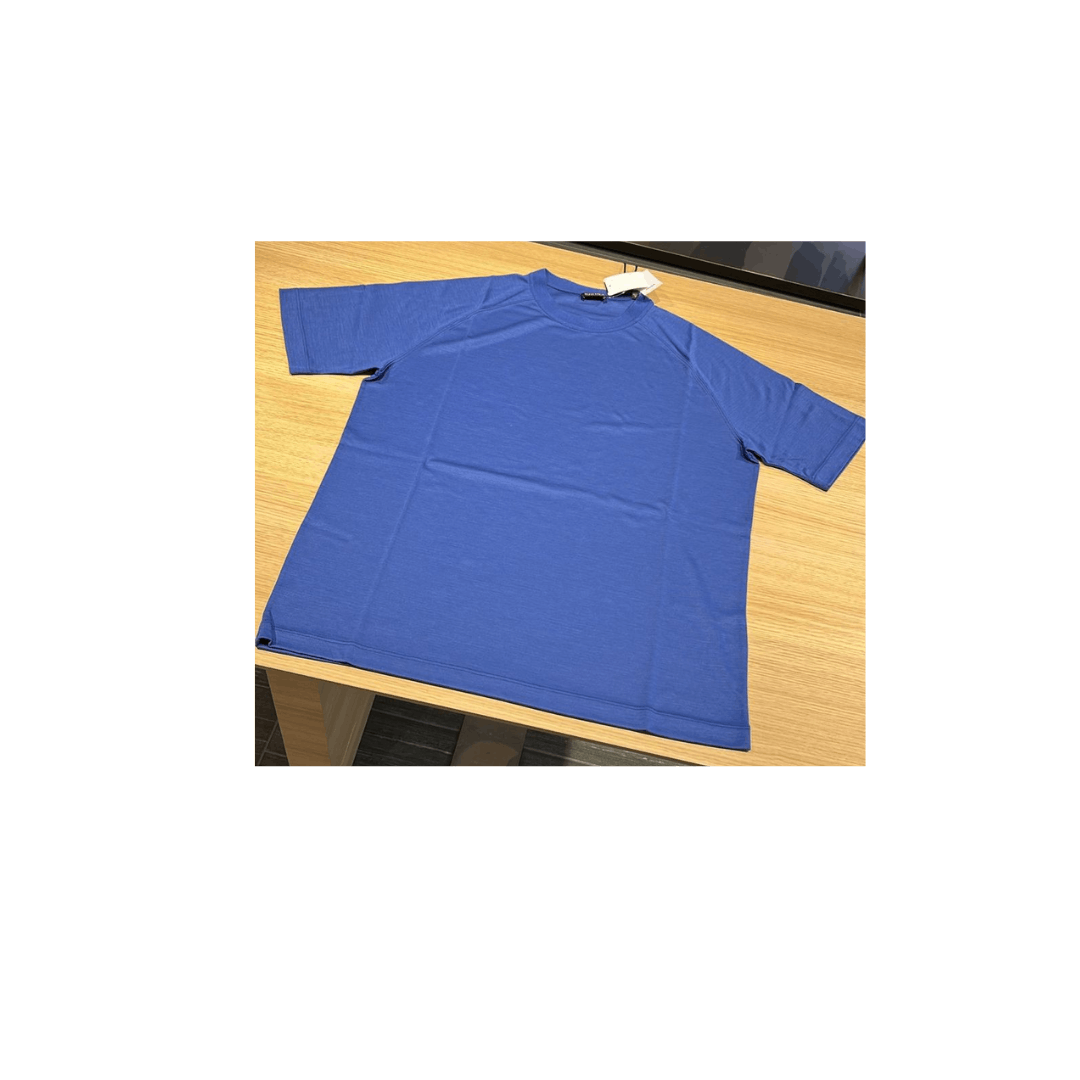 Ermenegildo Zegna o1s1rm0225 RUD328 T- Shirt in Blue Size US M / EU 48-50 / 2 - 1 Preview