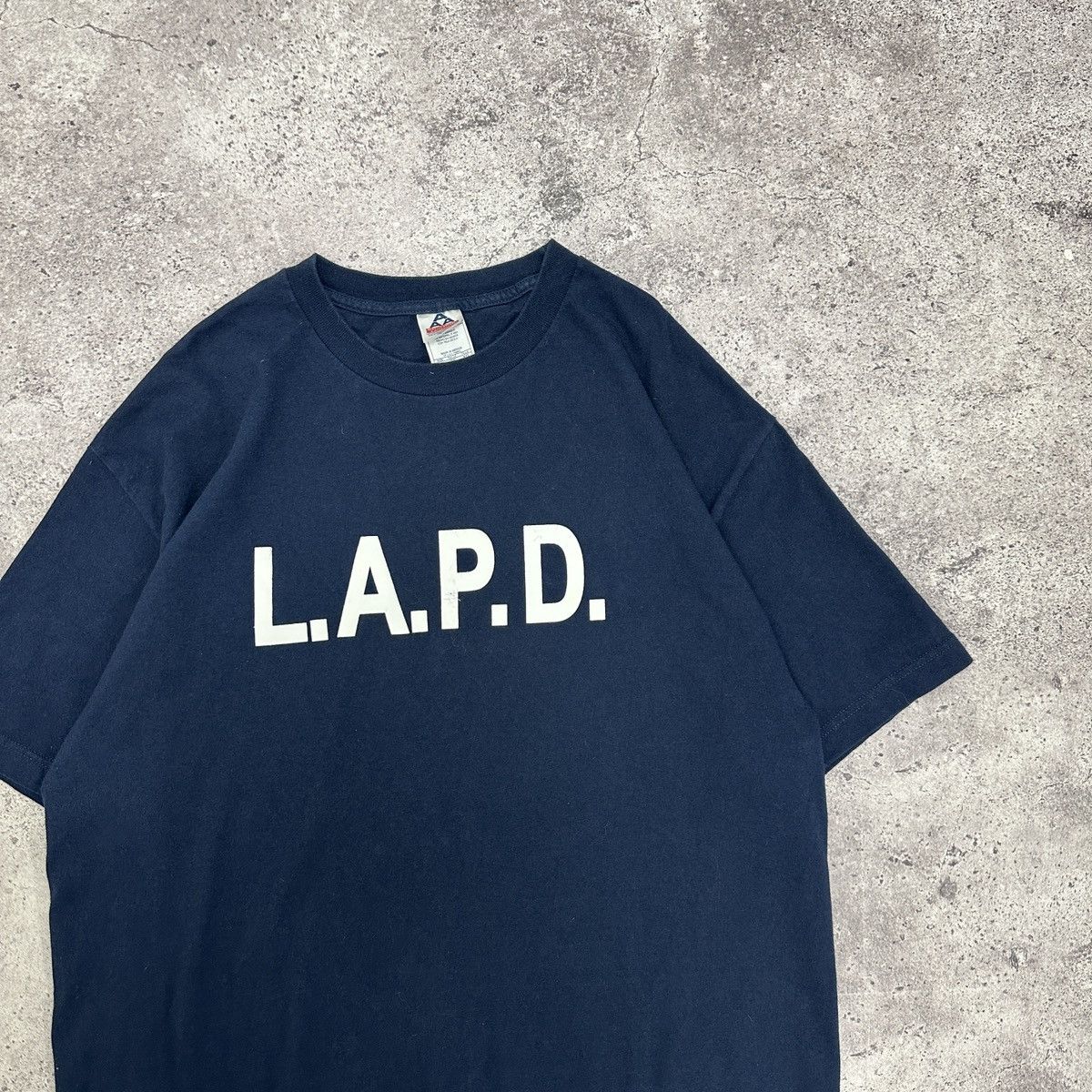 Vintage Vintage 00s LAPD Los Angeles Police Department AAA tee y2k Size US XL / EU 56 / 4 - 2 Thumbnail