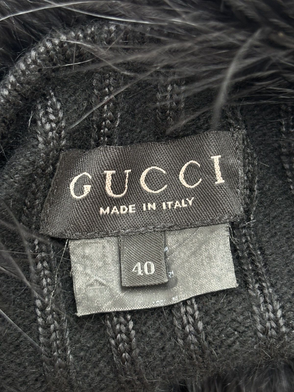 Gucci Y2K Tom Ford Era Fur Cardigan Size S / US 4 / IT 40 - 5 Thumbnail